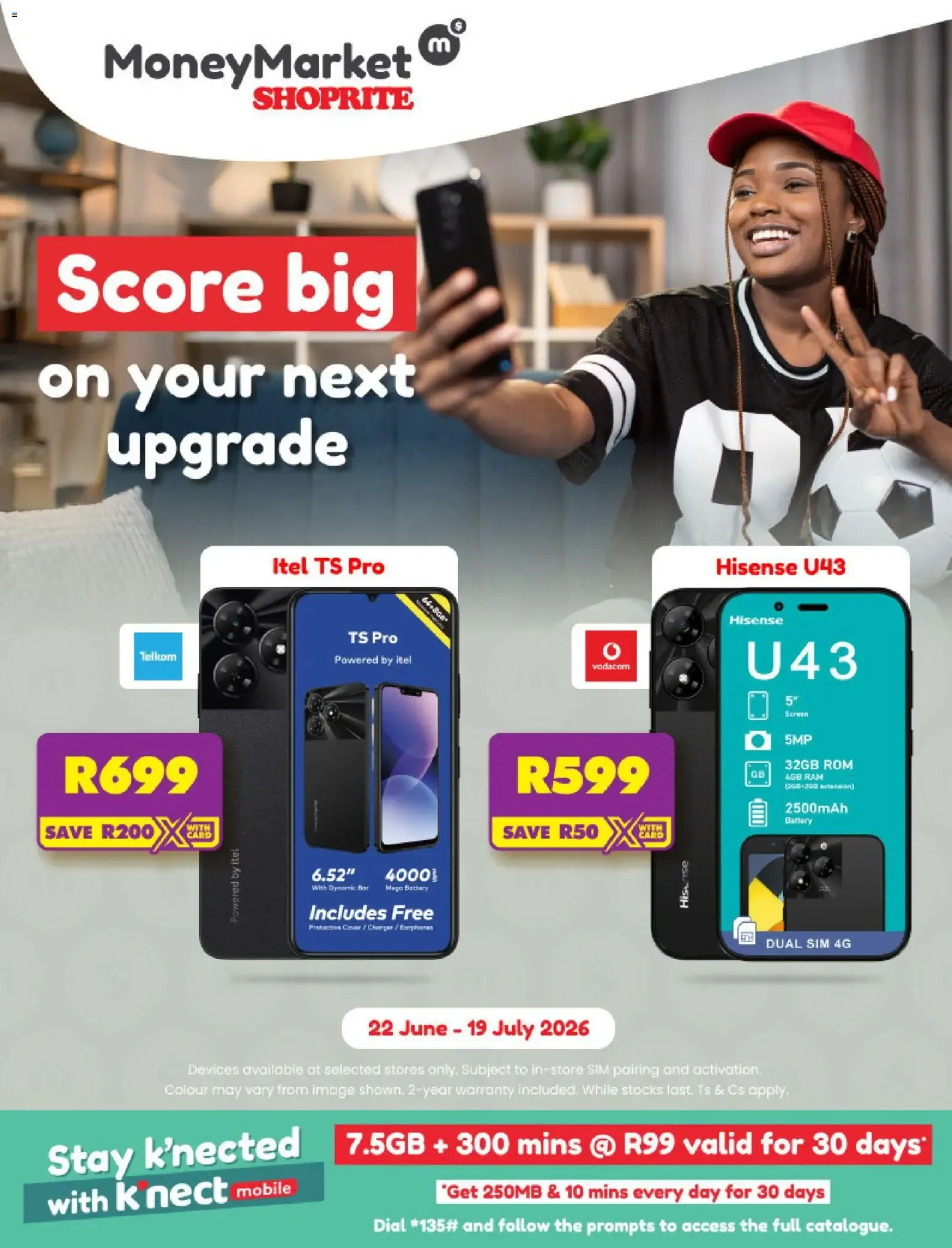Shoprite - Money Market Mobile Deals (22/06/2026 - 19/07/2026) → Online Catalogue from 22 June to 19 July 2026 - Catalogue Page 1