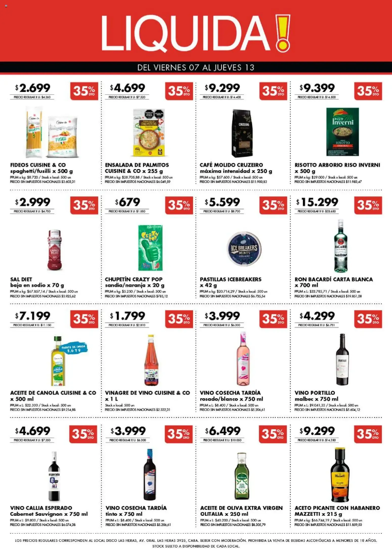 Ofertas de Disco - Ofertas Bs. As. y Santa Fé del 07/08/2026 - 09/08/2026 7 de agosto al 9 de agosto 2026 - Página 10 del catálogo