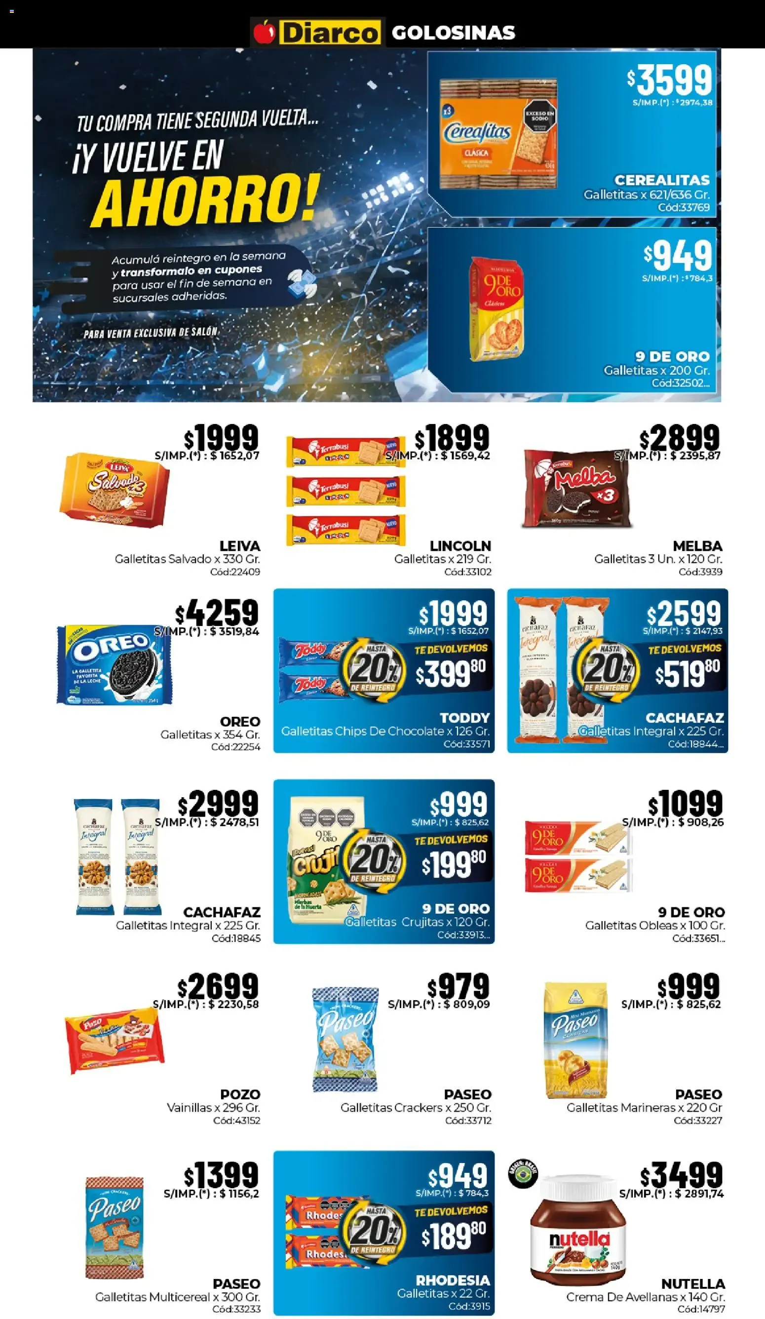 Ofertas de Diarco - Ahorros Mundiales del 22/06/2026 - 26/06/2026 22 de junio al 26 de junio 2026 - Página 5 del catálogo