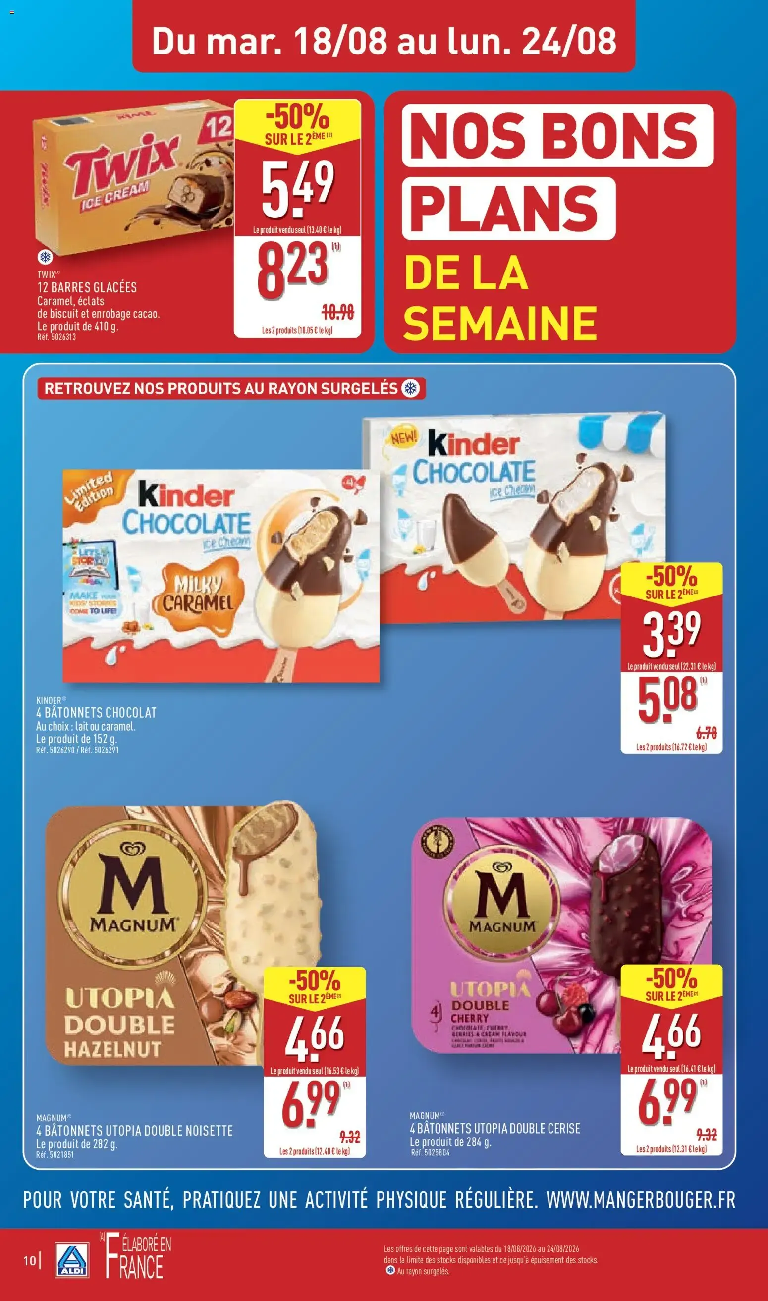 Aldi - Nos Bons Plans de la Semaine du 18 août au 24 août 2026 - Catalogue page 12