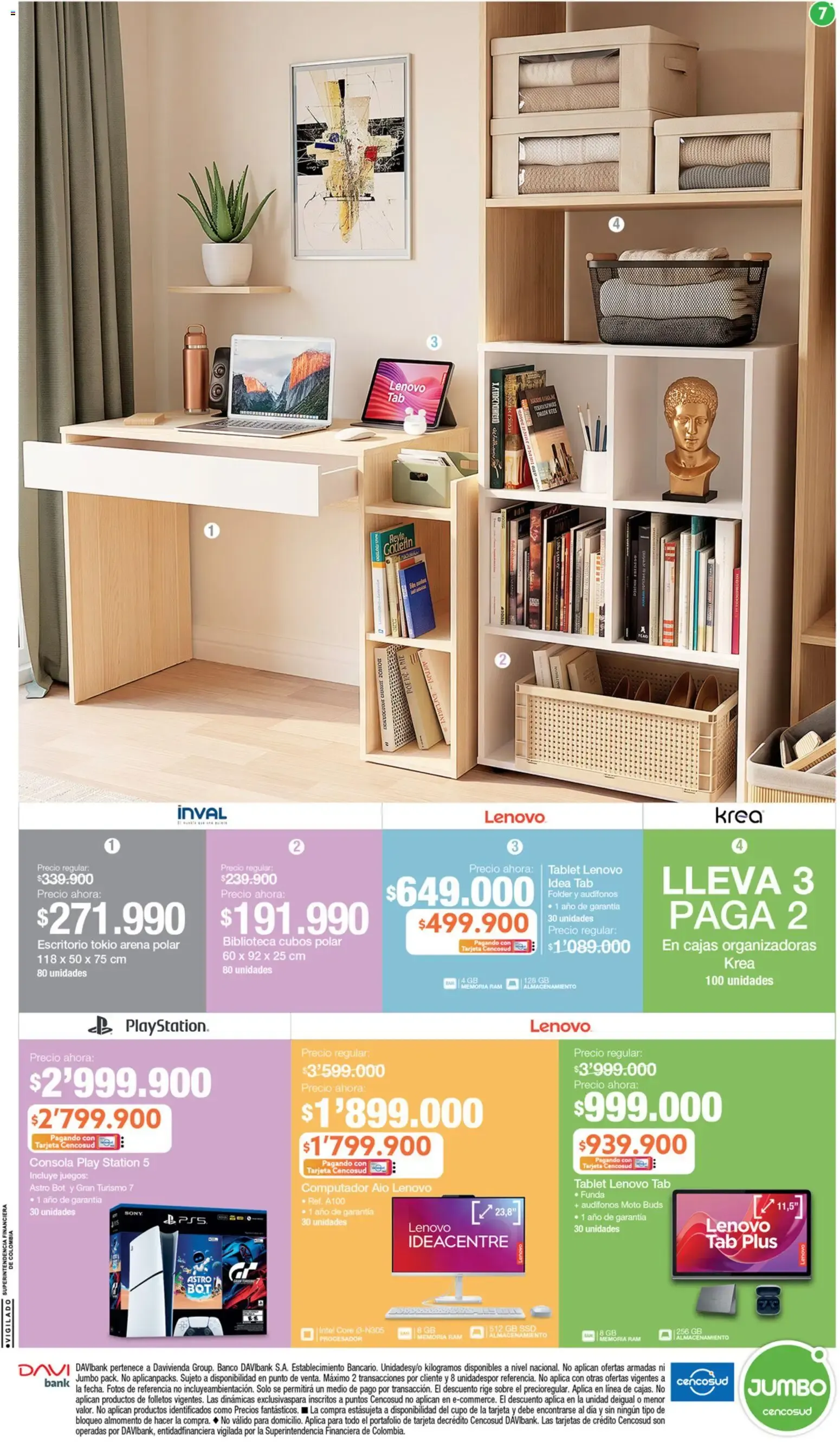 Catalogo de Jumbo catálogo Home days desde el 06/08/2026 > Revistas Agosto 6 de agosto al 30 de agosto 2026 - Pag 7