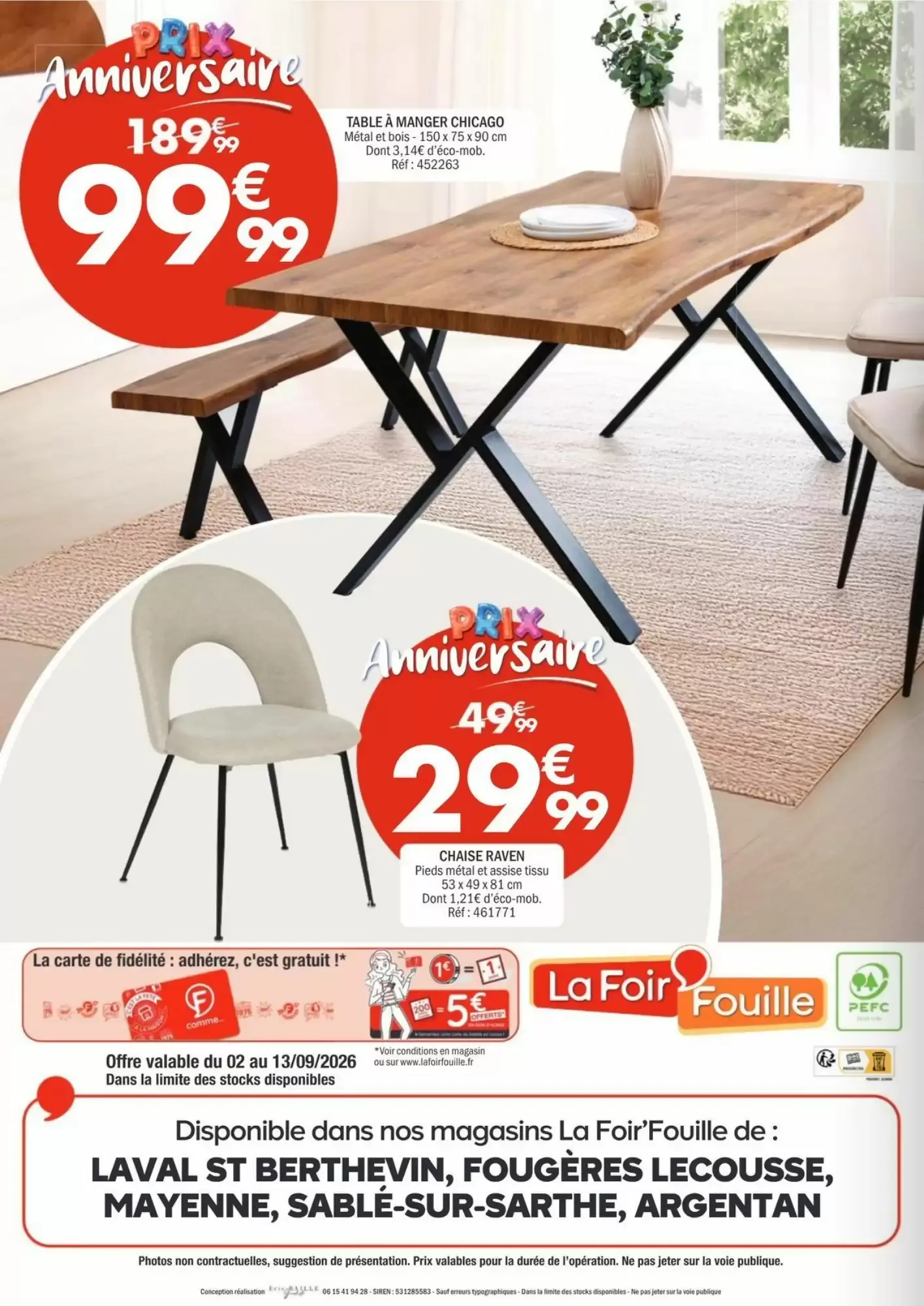 La Foir'Fouille - Le Grand Anniversaire du 3 septembre au 13 septembre 2026 - Catalogue page 24