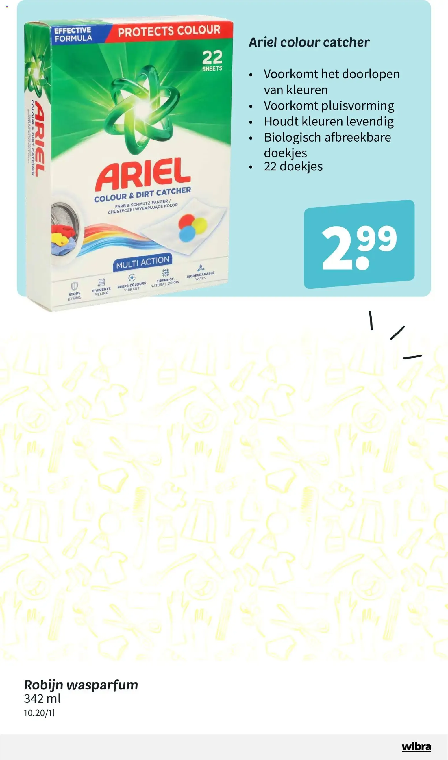 Wibra W-care Wasmiddel - Nieuw van 14 september tot 27 september 2026 - Folder pagina 10