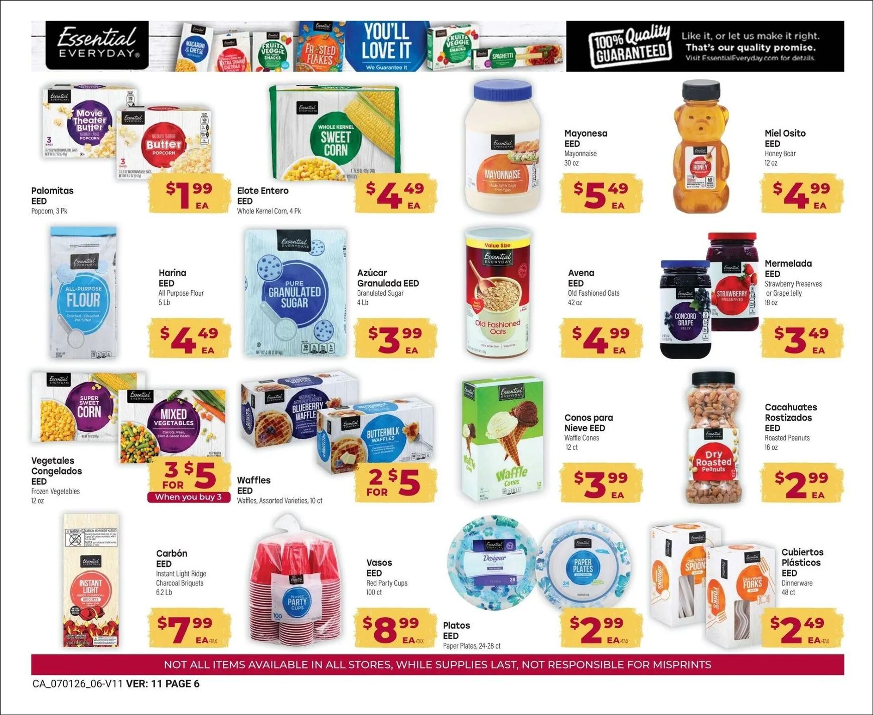 Weekly ad Current Cardenas Markets - Savings leaflet valid from Wednesday 07/01/2026 to Tuesday 07/28/2026 from July 1 to July 28 2026 - Page 6