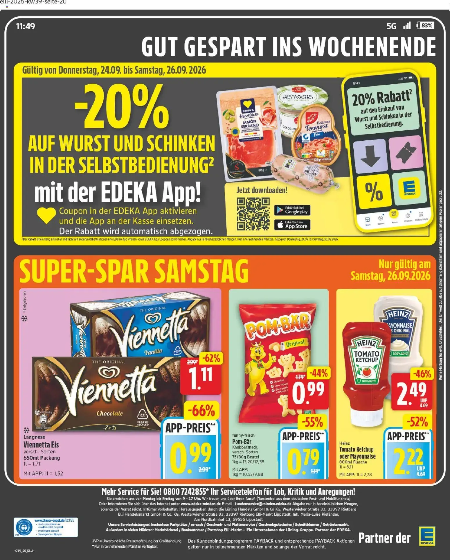 Elli Markt Prospekt vom 21.09.2026 – Angebote online von 21. September bis 26. September 2026 - Prospekt seite 24