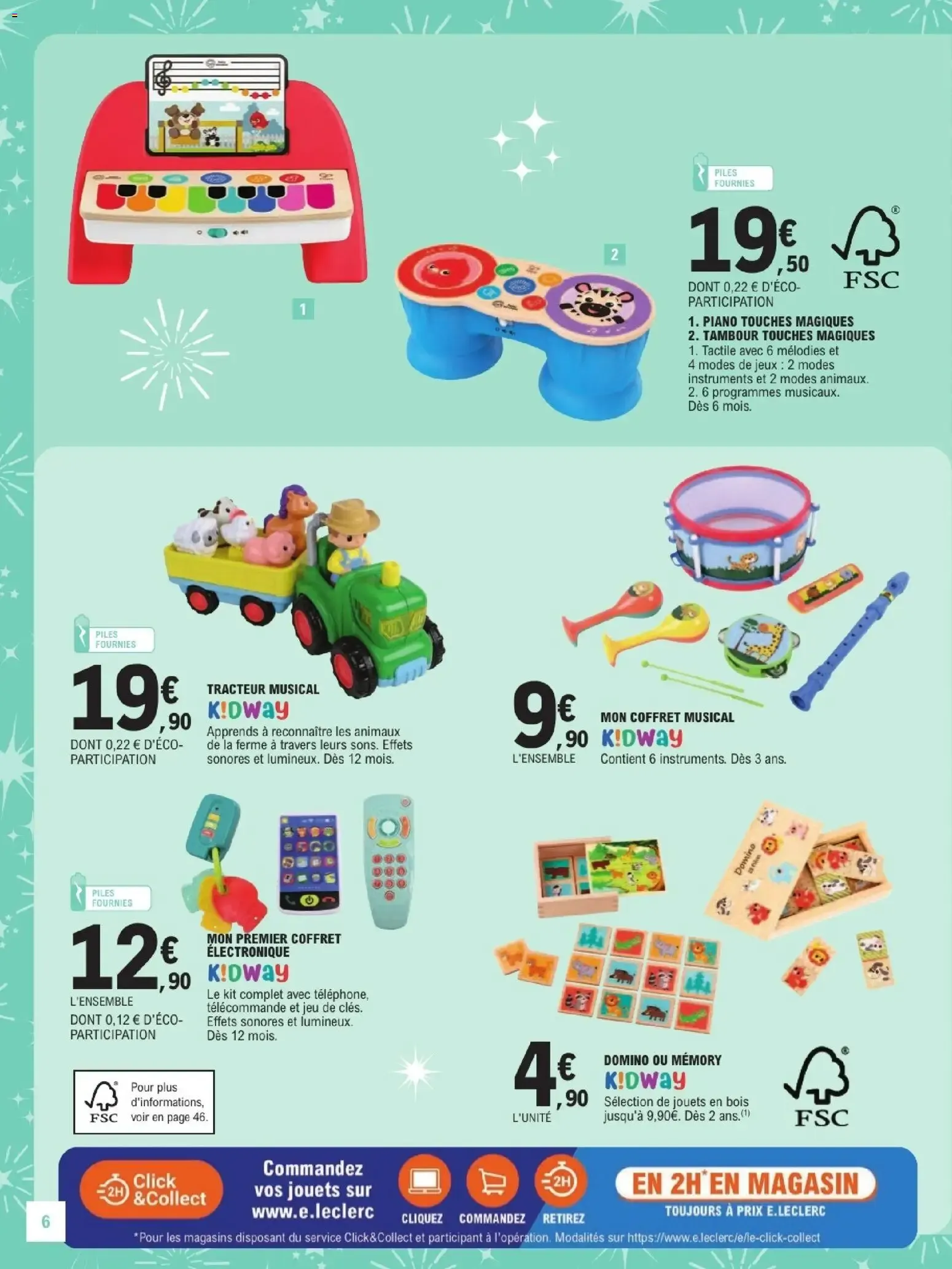 La Fabuleuse Fabrique des Jouets - E.Leclerc du 13 octobre au 5 décembre 2026 - Catalogue page 6