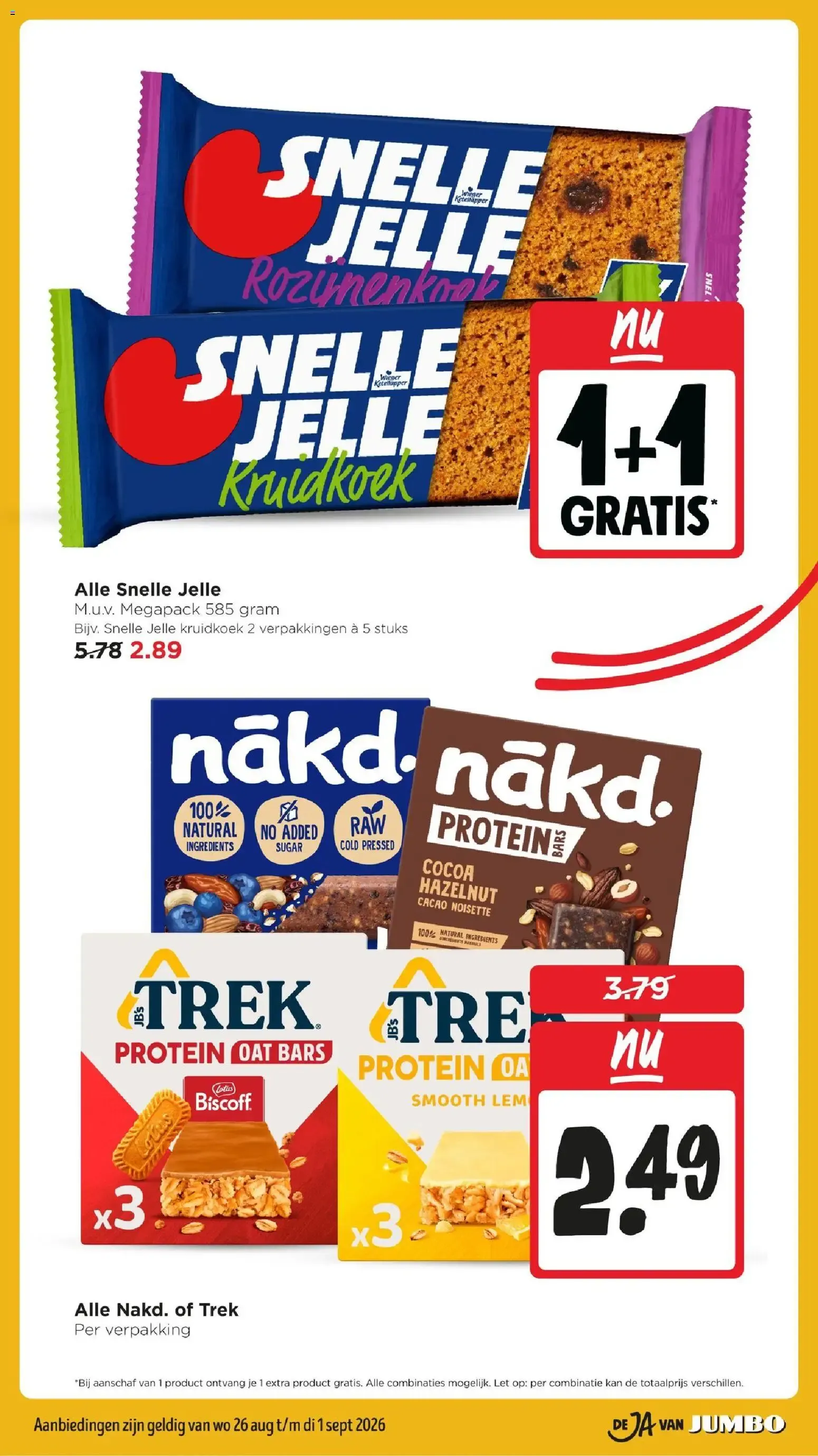 Jumbo: Prijzenstorm - Aanbiedingen die zo de winkel uitvliegen van 26 augustus tot 1 september 2026 - Folder pagina 4