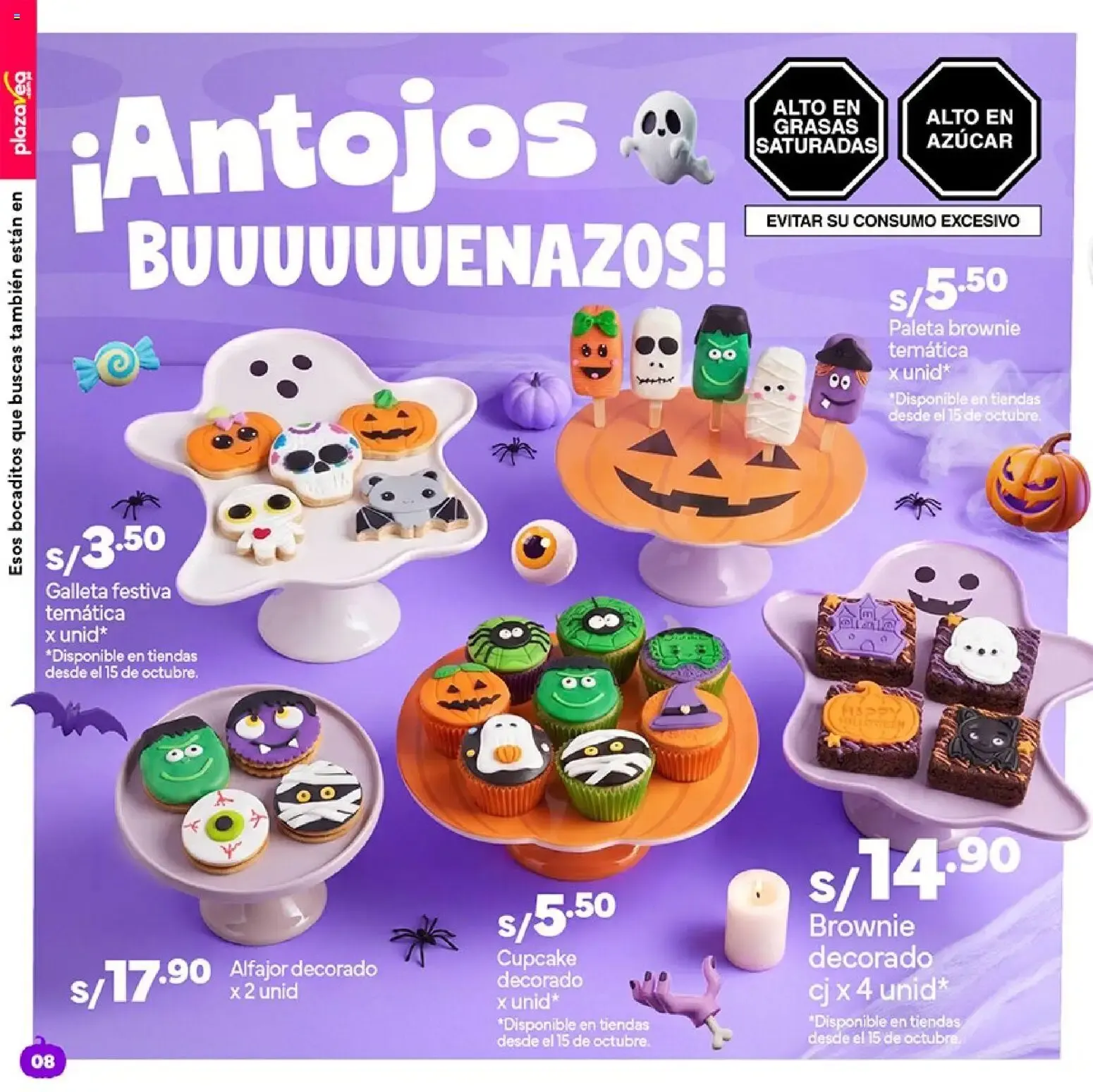 Catalogo de Catálogo Plaza Vea - Díptico Halloween online del 12/10/2026 12 de octubre al 1 de noviembre 2026 - Pag 8