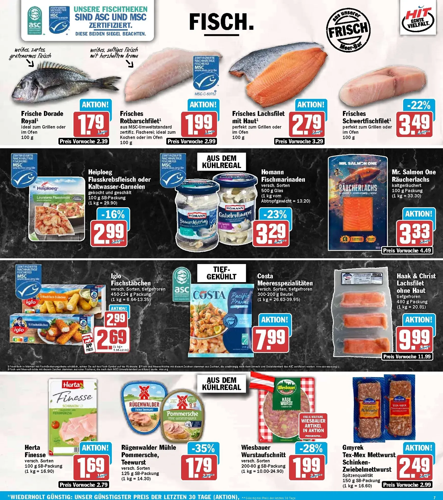 Hit Prospekt – von Montag 06.07.2026 bis Samstag 11.07.2026 von 6. Juli bis 11. Juli 2026 - Prospekt seite 7
