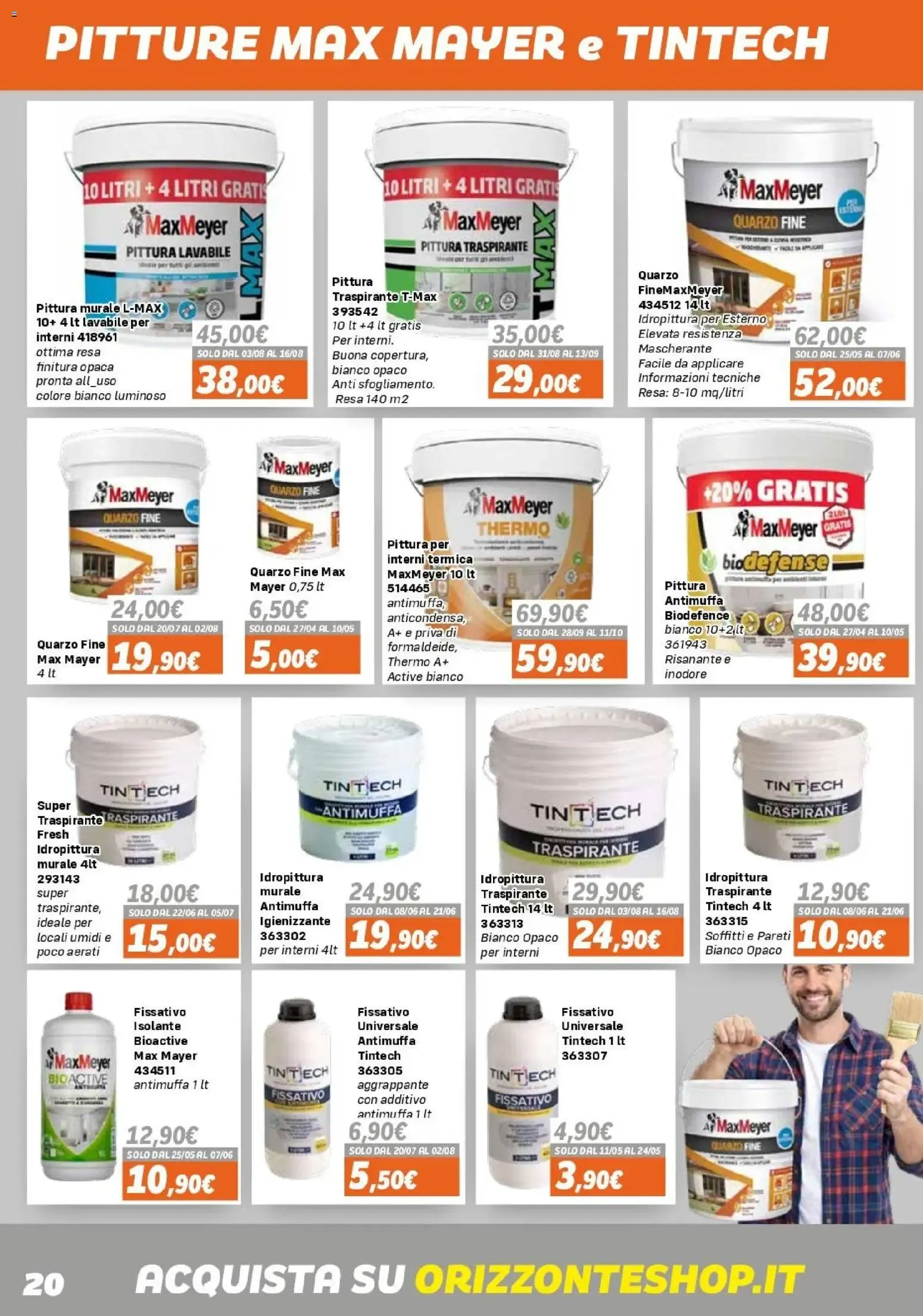 Orizzonte Catalogo Brico 2026 da 15 aprile a 11 ottobre di 2026 - Pagina del volantino 20