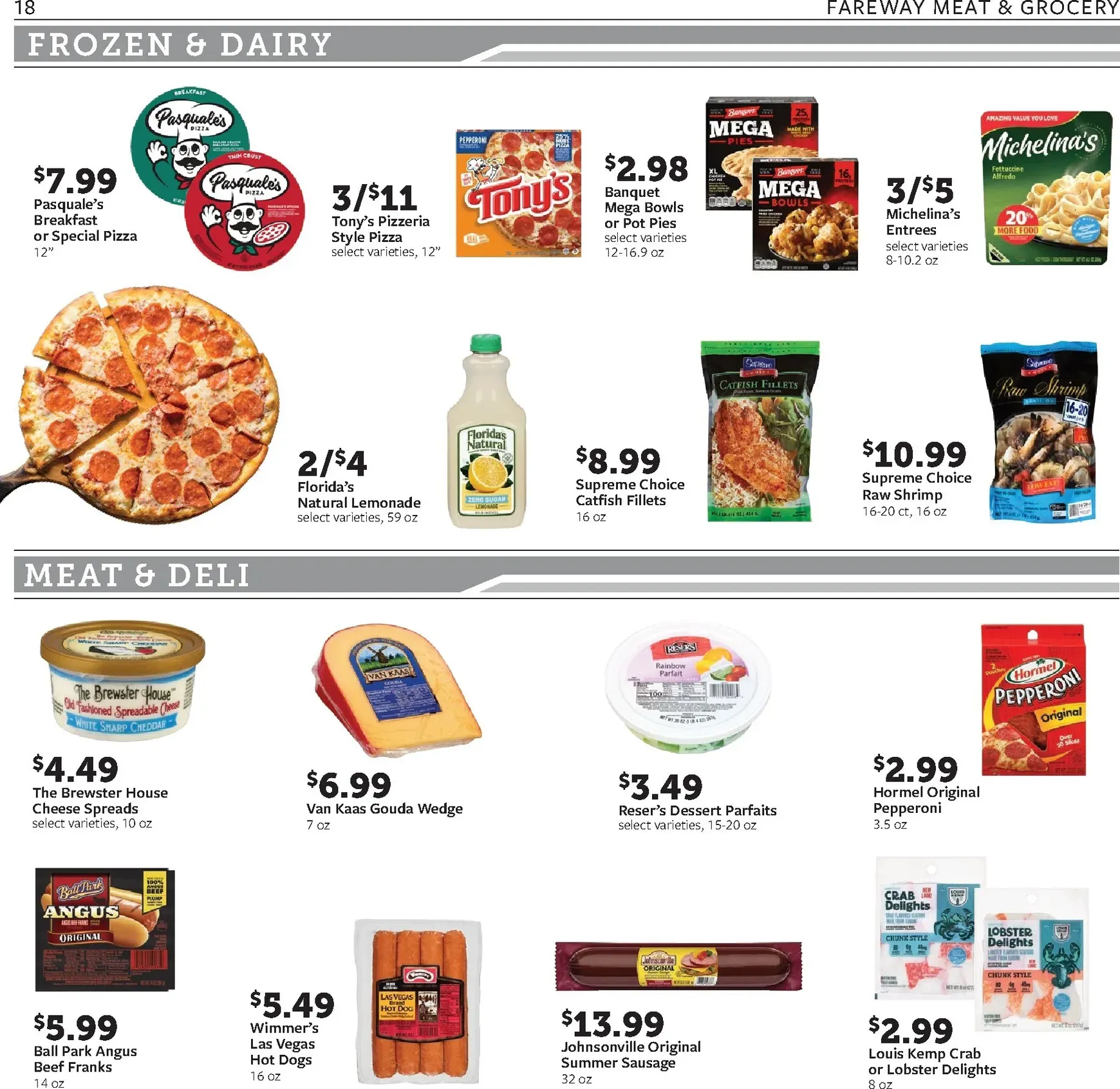 Weekly ad Current Fareway leaflet valid from Monday 07/06/2026 to Saturday 07/11/2026 from July 6 to July 11 2026 - Page 18