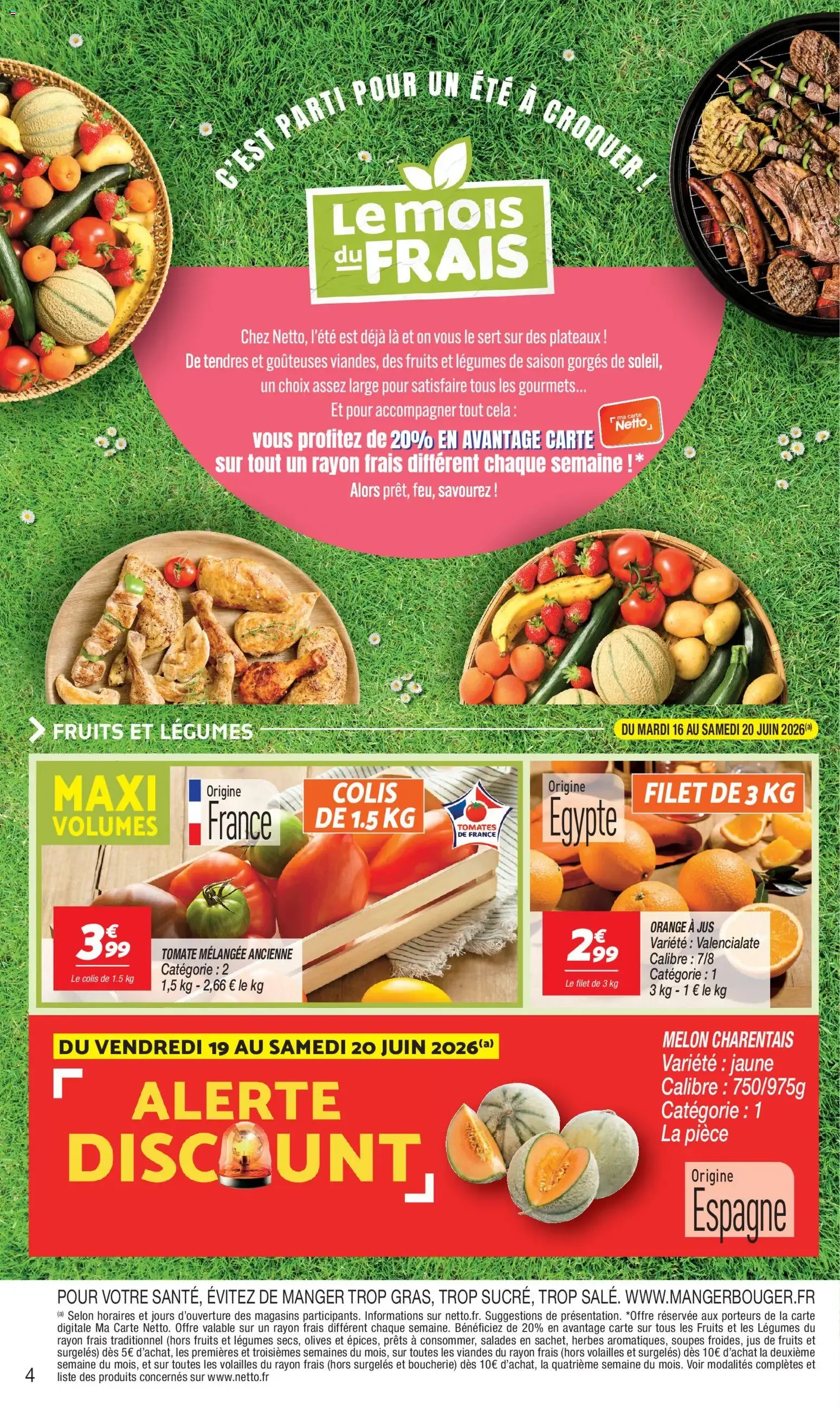 Netto catalogue à partir du 16/06/2026 - promo en ligne du 16 juin au 22 juin 2026 - Catalogue page 4