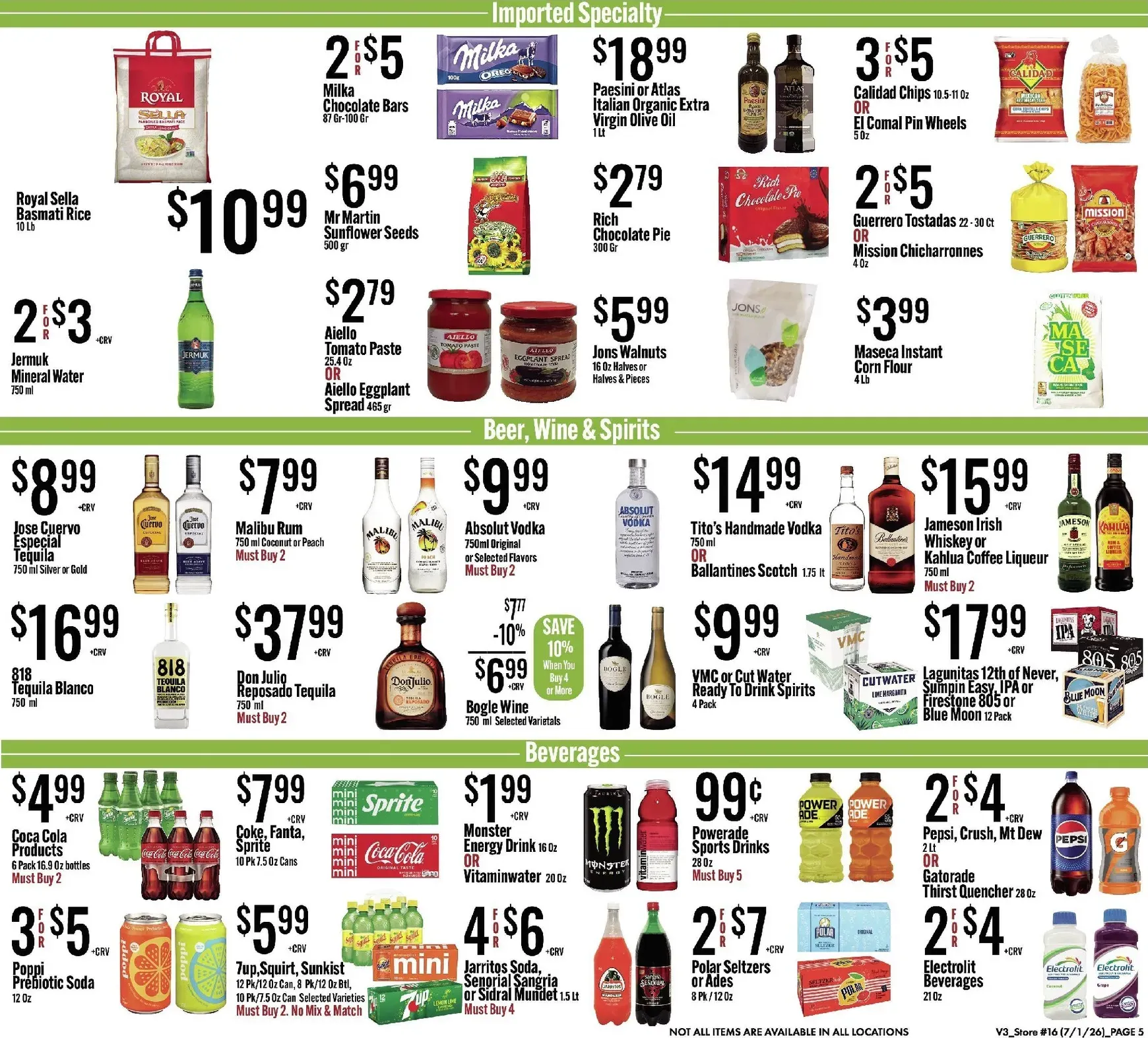 Weekly ad Current Jons leaflet valid from Wednesday 07/01/2026 to Tuesday 07/07/2026 from July 1 to July 7 2026 - Page 5
