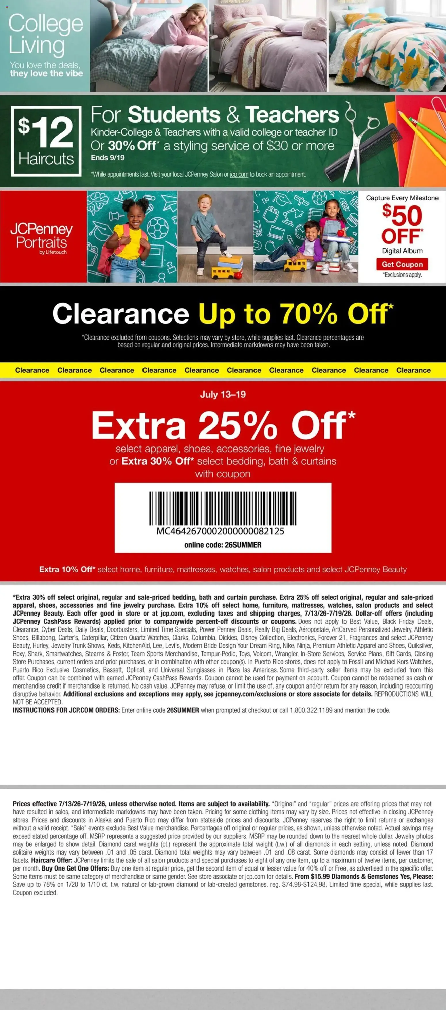 Weekly ad JCPenney Power Penney Deals from July 13 to July 19 2026 - Page 8