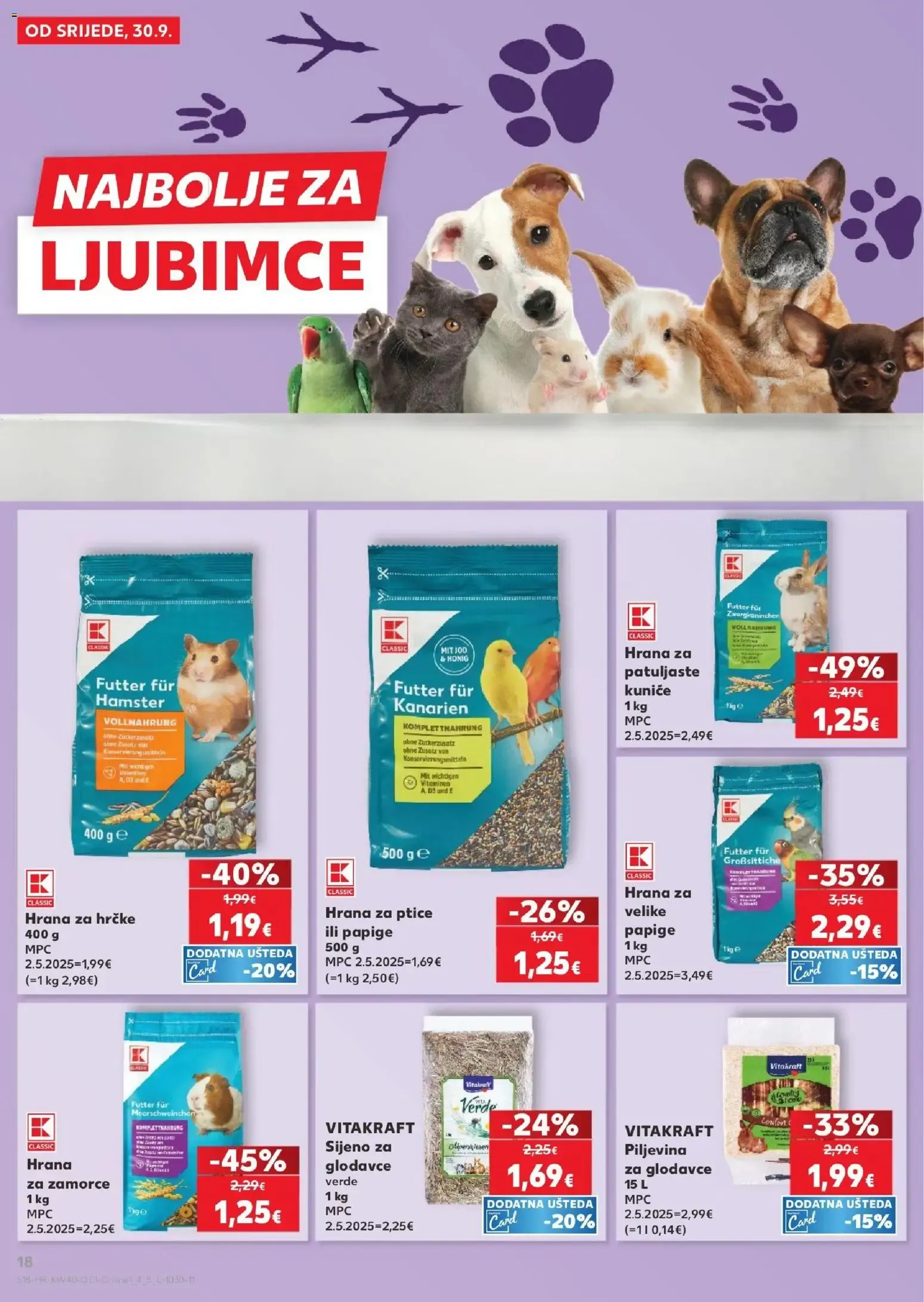 Katalog Kaufland Katalog novi od 30.09.2026 na listanje > letak digitalni od 30. rujna do 6. listopada 2026. - Pregled Stranica 18