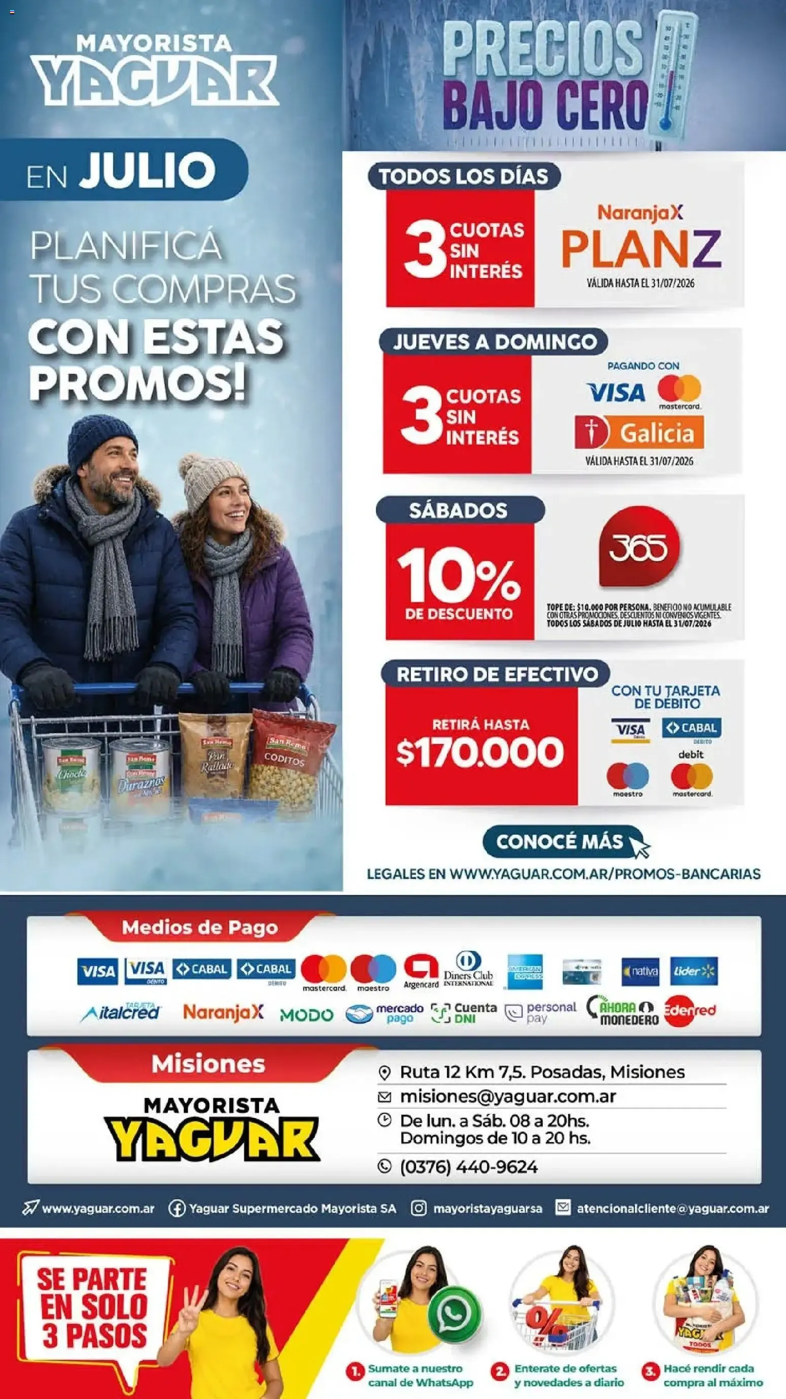 Ofertas de Yaguar - Precios Bajo Cero 20 de julio al 26 de julio 2026 - Página 18 del catálogo