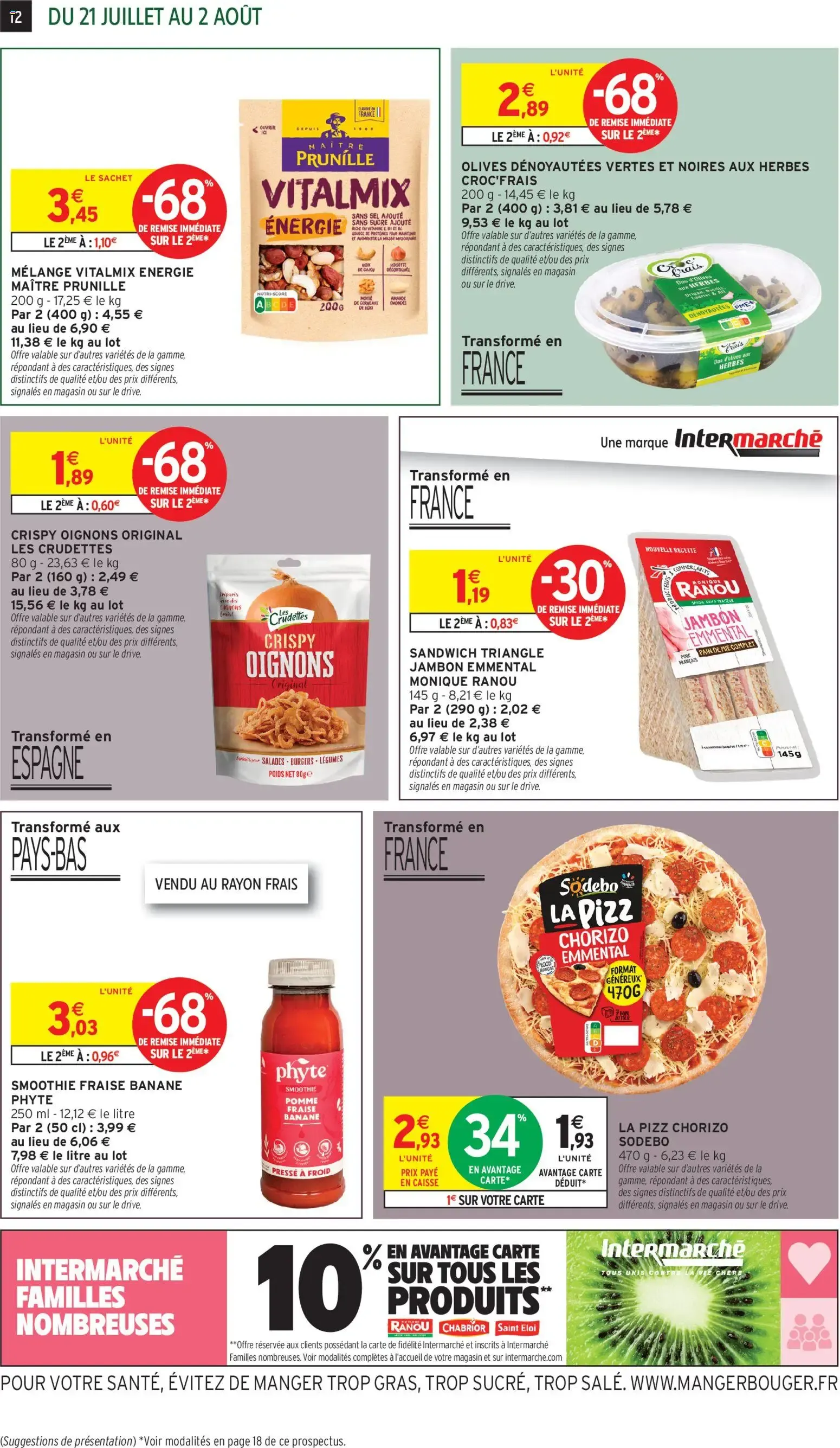 Intermarché offres de la semaine à partir du 21/07/2026 - promo en ligne du 21 juillet au 2 août 2026 - Catalogue page 12