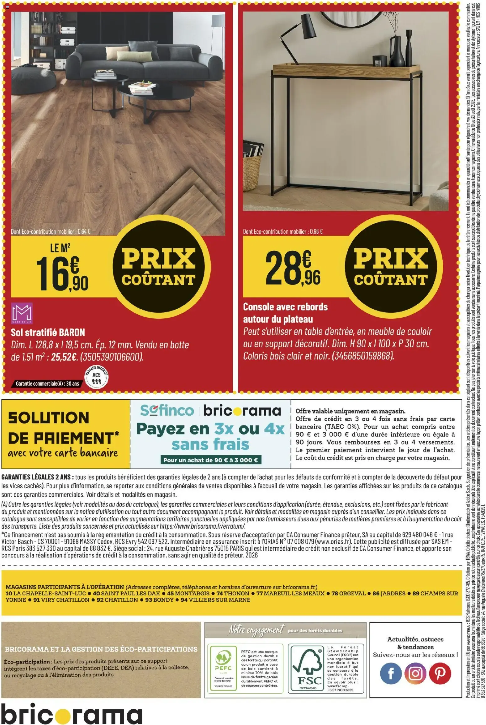 Bricorama catalogue à partir du 19/08/2026 - promo en ligne du 19 août au 30 août 2026 - Catalogue page 12