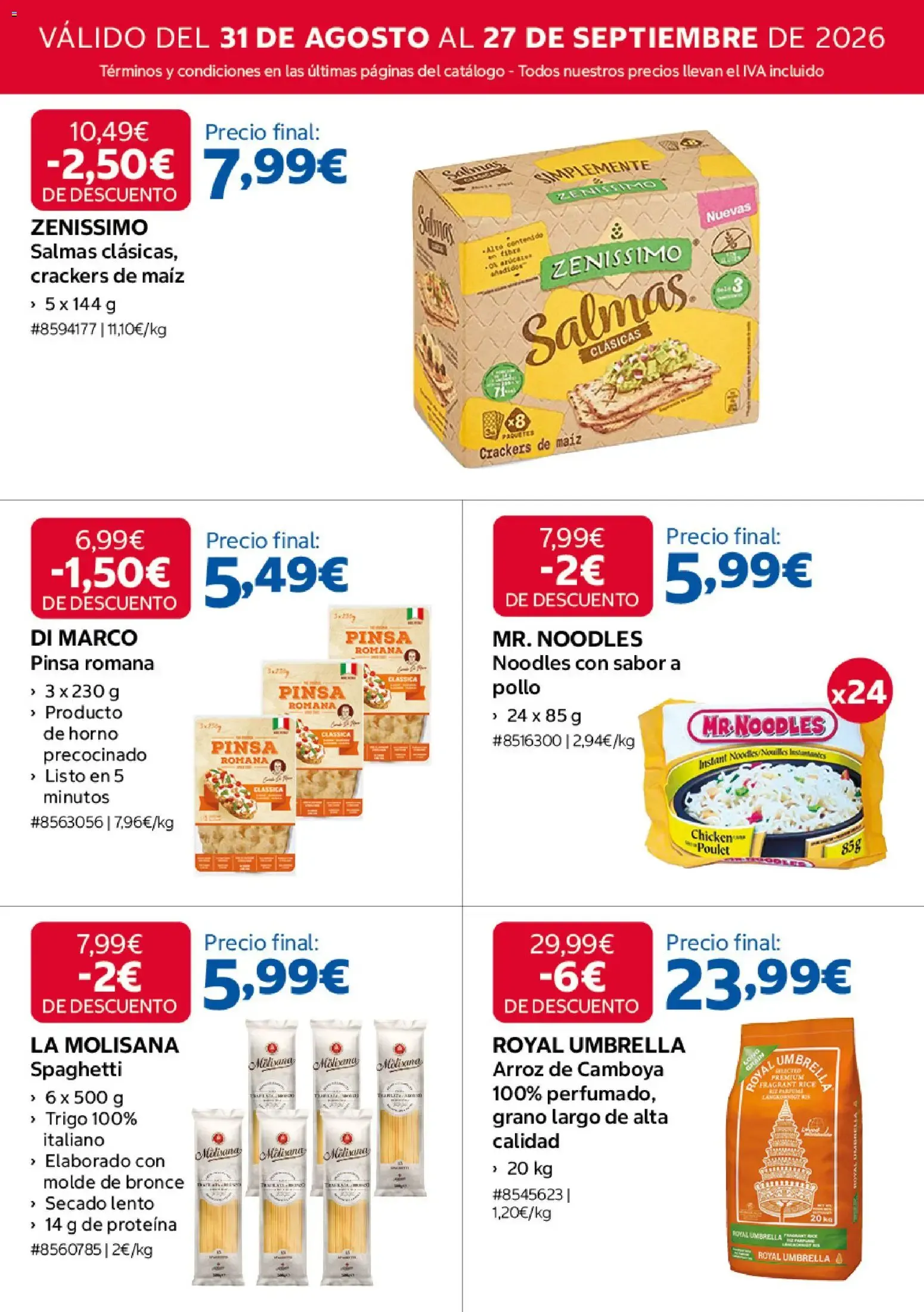 Catálogo de Costco Wholesale: Más de 1000€ en Ahorros para Socios 31 de agosto al 27 de septiembre 2026 - Página 14