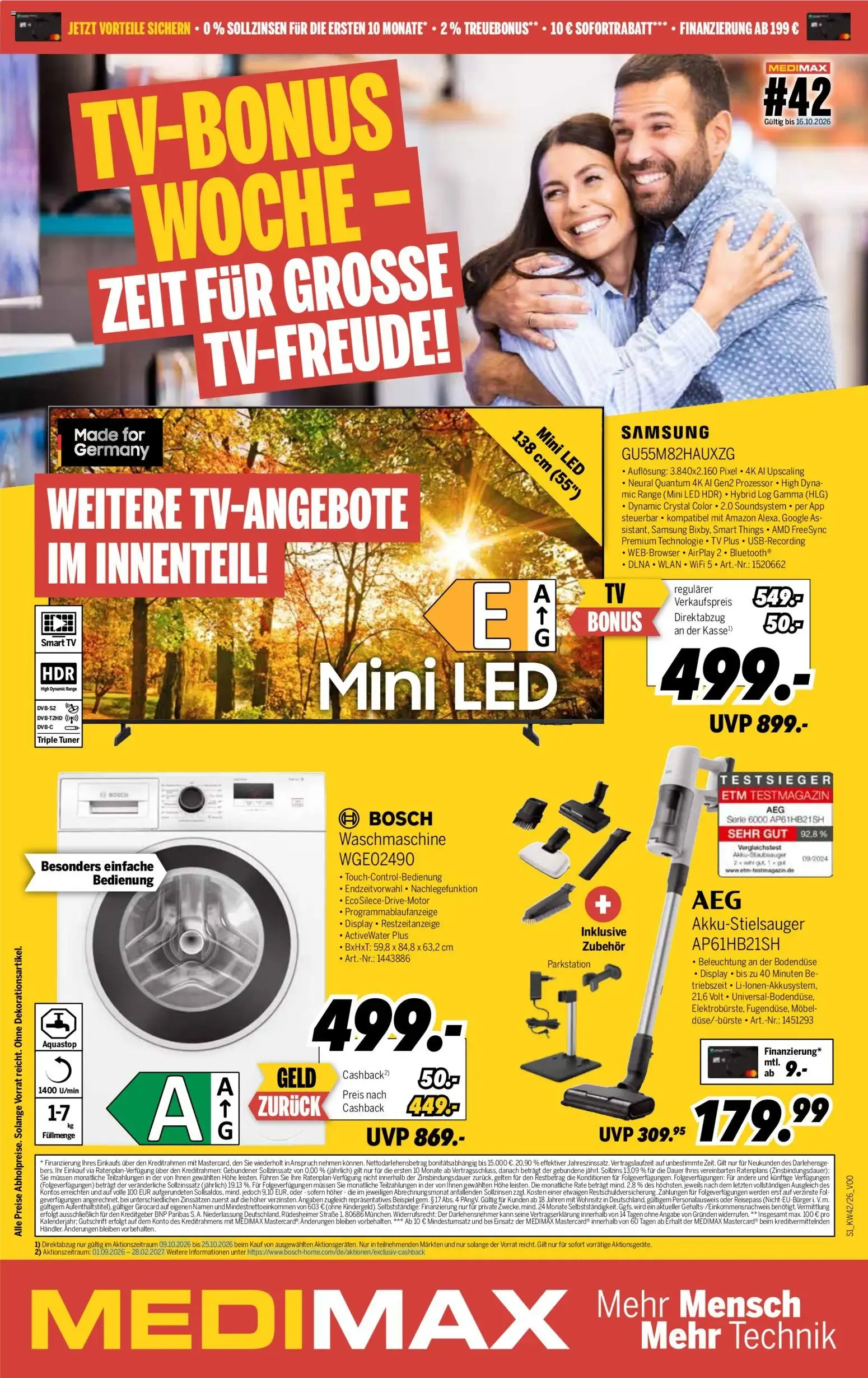 Medimax: TV-Bonus Woche
