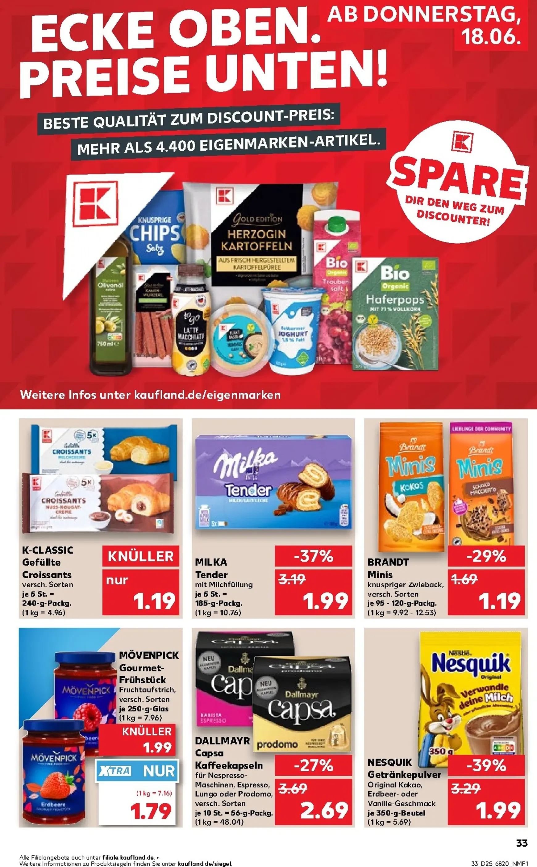 Kaufland Prospekt – von Donnerstag 18.06.2026 bis Mittwoch 24.06.2026 von 18. Juni bis 24. Juni 2026 - Prospekt seite 34