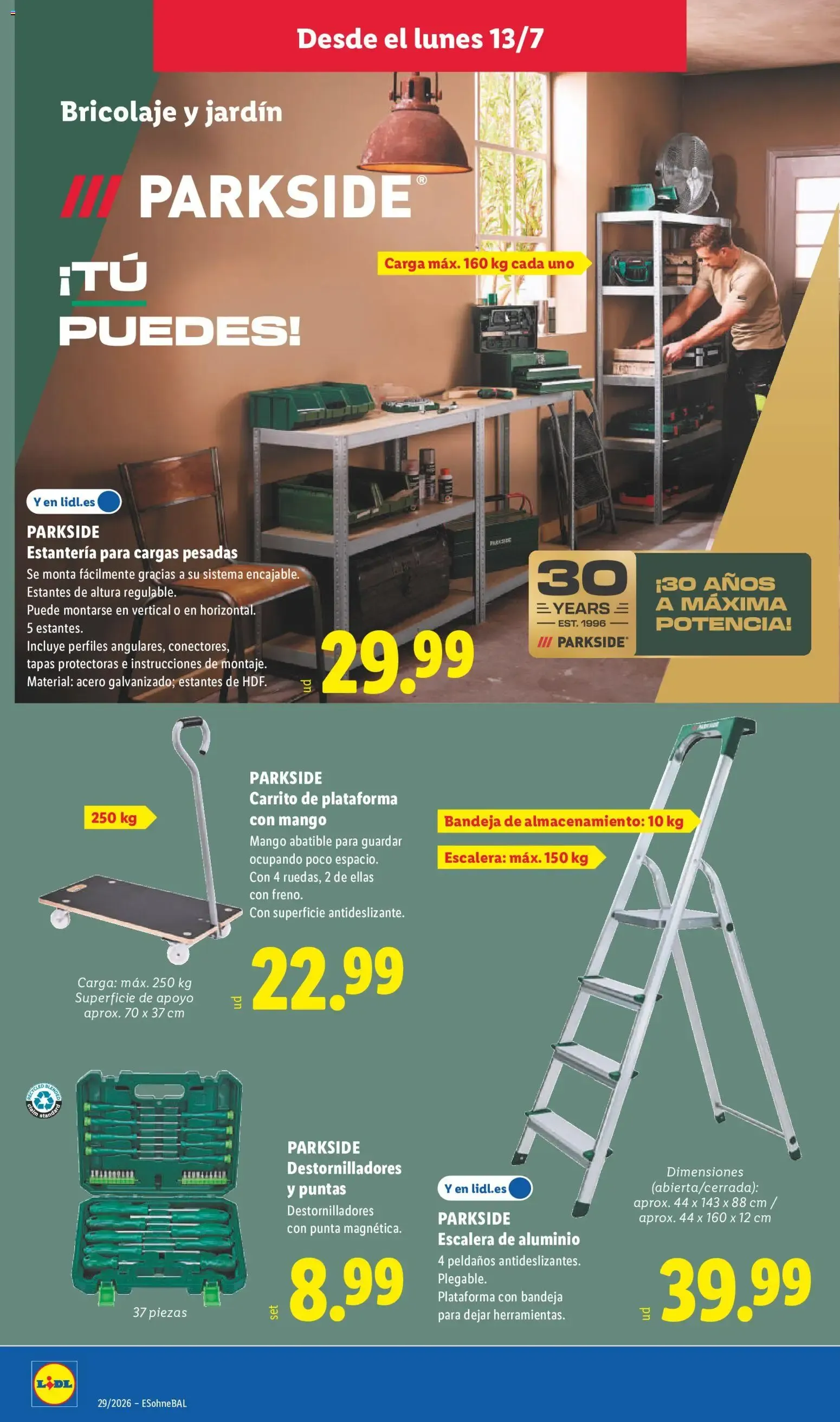 Catálogo de Lidl folleto de bazar del 13/07/2026 | Ofertas 13 de julio al 19 de julio 2026 - Página 10