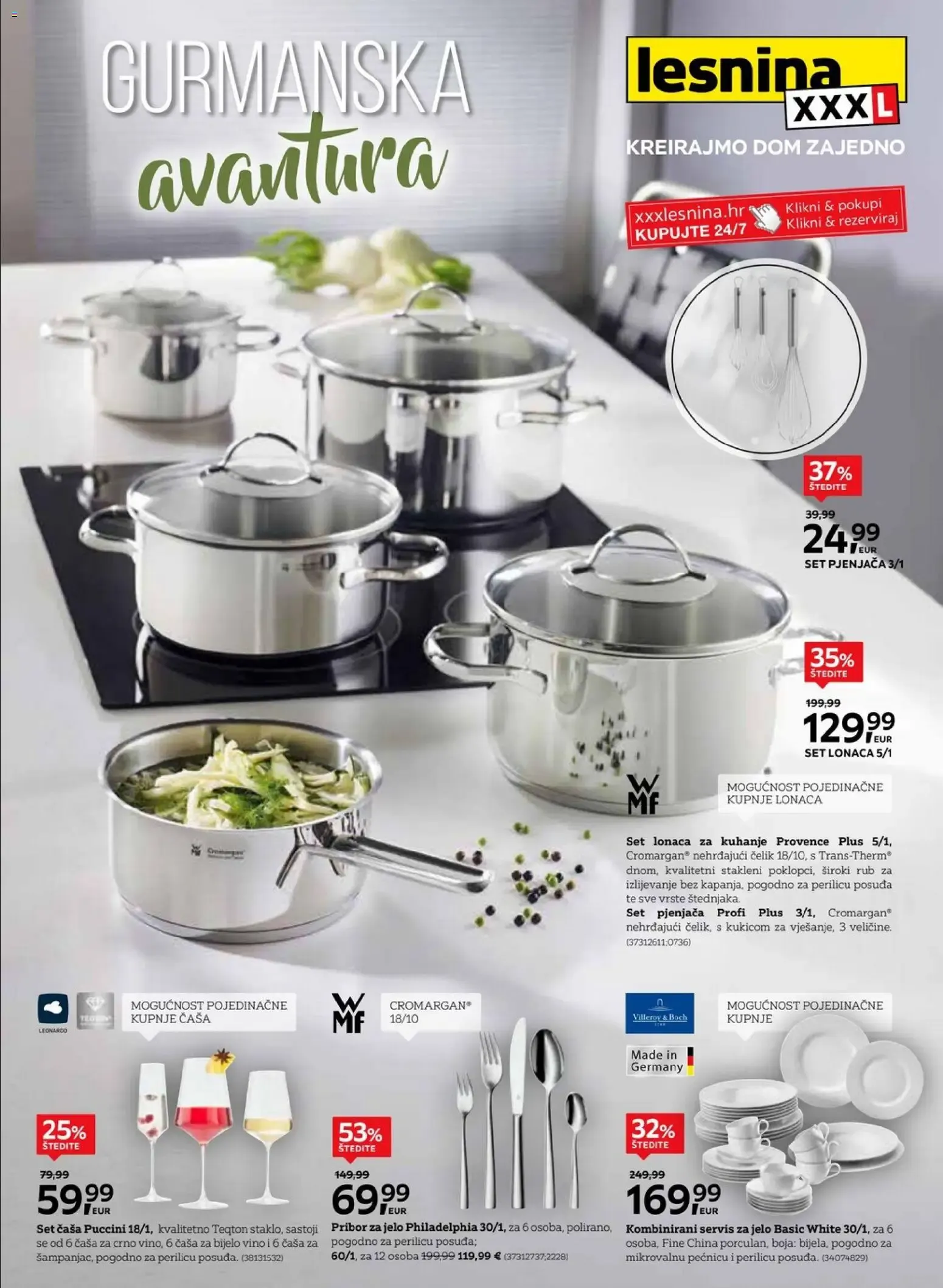 Katalog Lesnina - Gurmanska avantura novi od 03.01.2026 na listanje > letak digitalni od 3. siječnja do 26. prosinca 2026. - Pregled Stranica 1