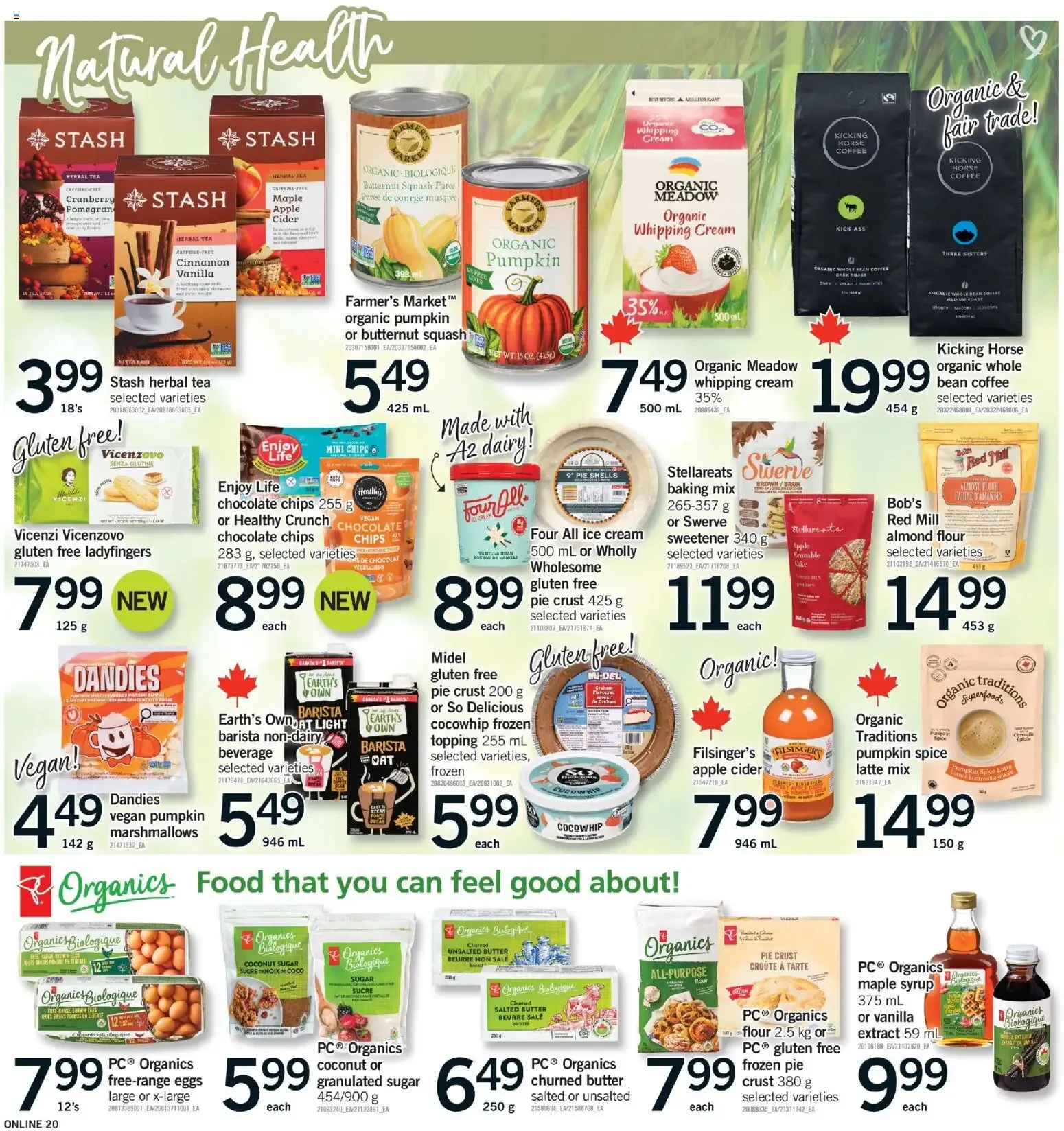 Fortinos Thanksgiving Weekly Flyer (Oct 9-11, 2020) from October 9 to October 11 2020 - flyer page 20