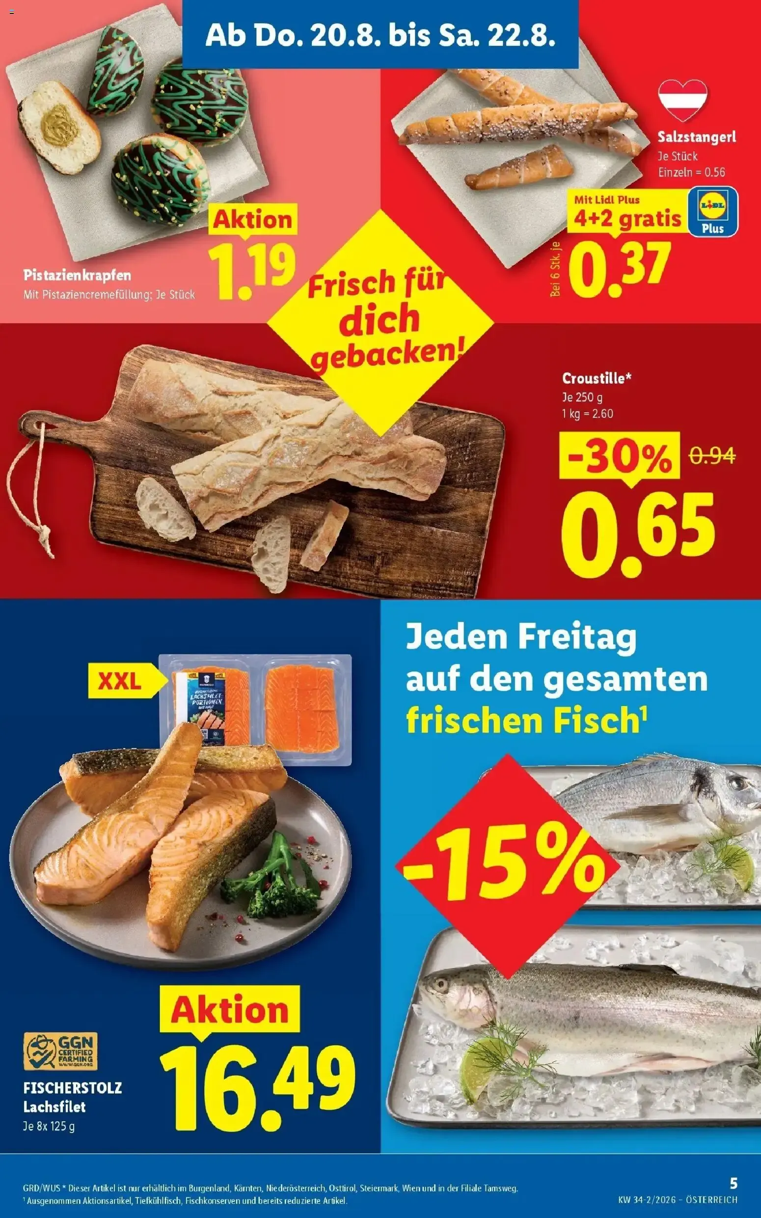 Lidl Plus - Österreichs günstigste Preise von 20. August bis 22. August 2026 - Flugblätt seite 7