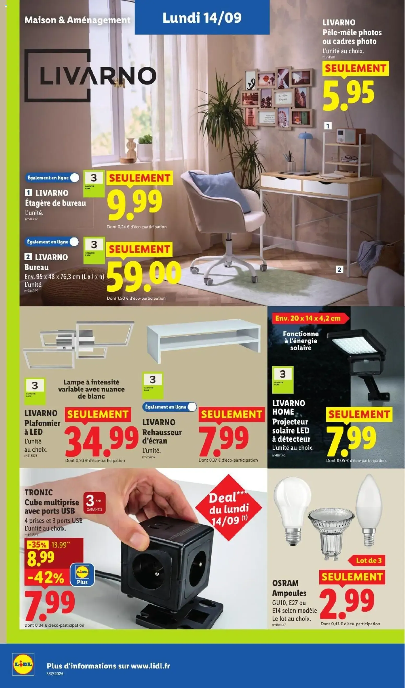 Catalogue LIDL du 10/09/2026 | Promo prospectus en ligne du 10 septembre au 16 septembre 2026 - Catalogue page 42