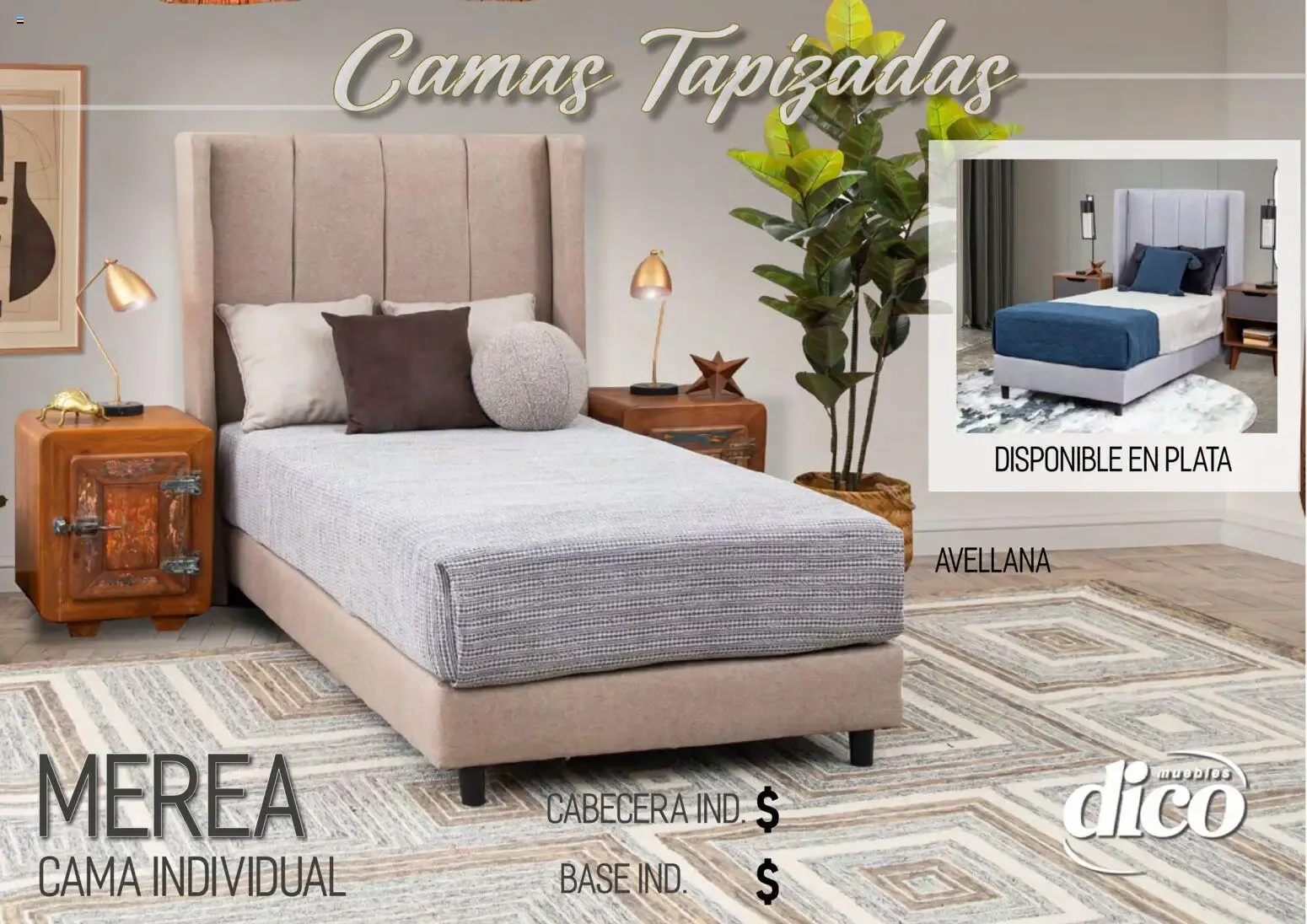 Catálogo de Muebles Dico catálogo Camas tapizadas (01/04/2026 - 31/10/2026) - catálogo en línea 1 de abril al 31 de octubre 2026 - Pagina 39