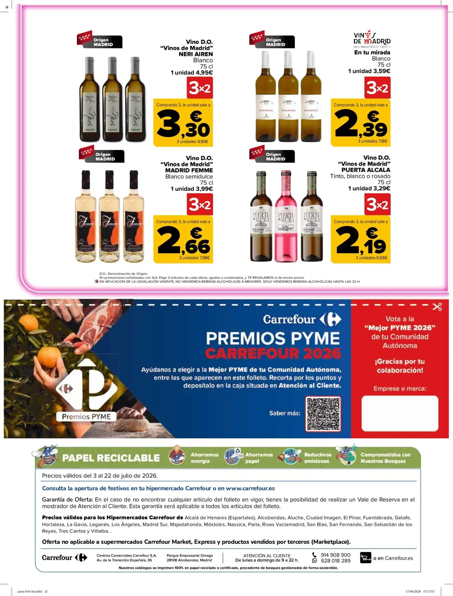 Catálogo de Carrefour Comunidad de Madrid 3 de julio al 22 de julio 2026 - Página 12