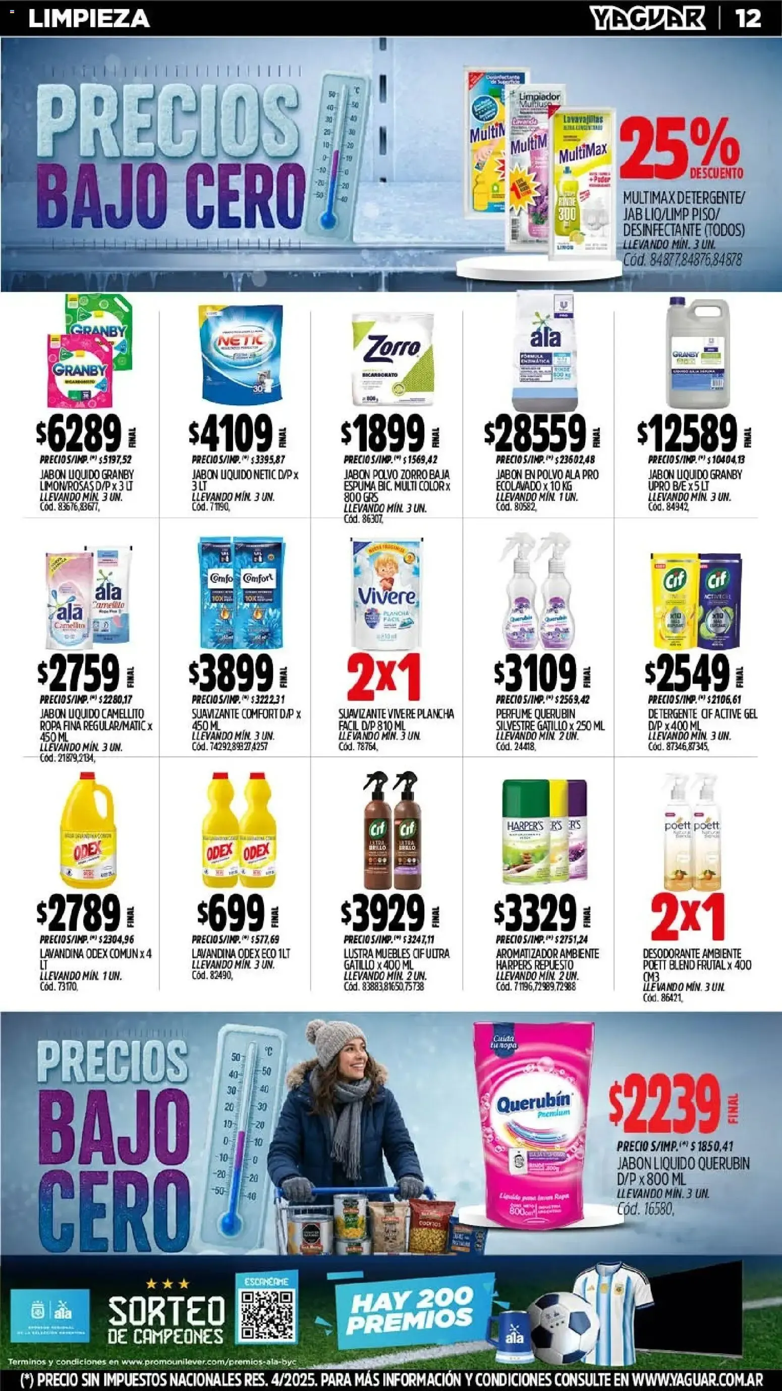 Ofertas de Yaguar - Oferta Semanal Mar del Plata del 20/07/2026 - 25/07/2026 20 de julio al 25 de julio 2026 - Página 12 del catálogo