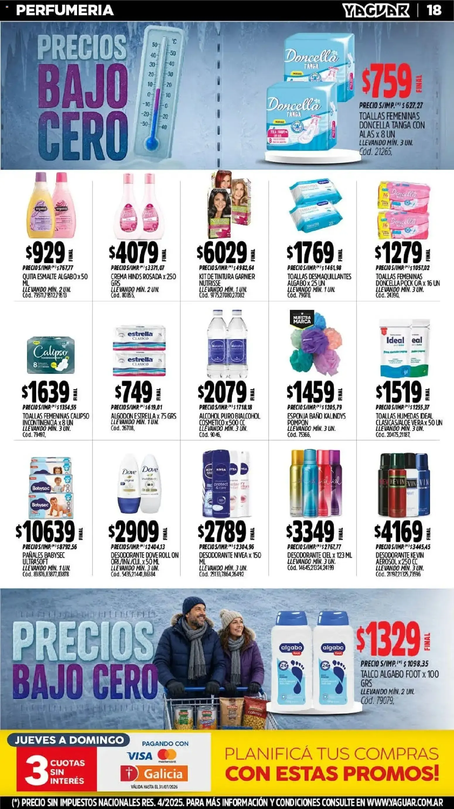 Ofertas de Yaguar - Oferta Semanal Trelew del 20/07/2026 - 26/07/2026 20 de julio al 26 de julio 2026 - Página 19 del catálogo