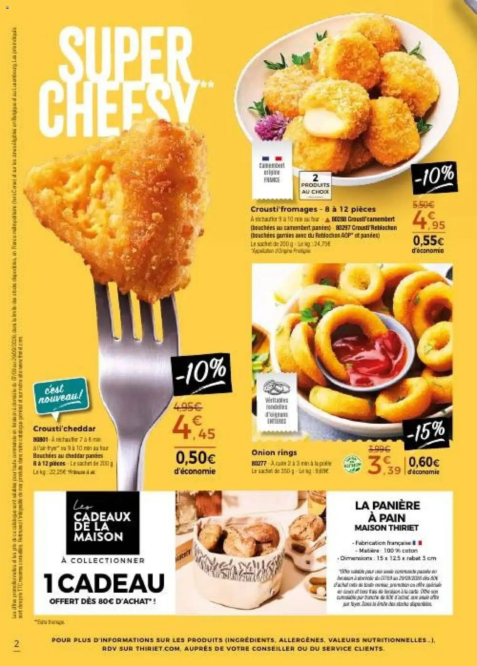Thiriet - Catalogue Bons Plans du 7 septembre au 29 septembre 2026 - Catalogue page 2