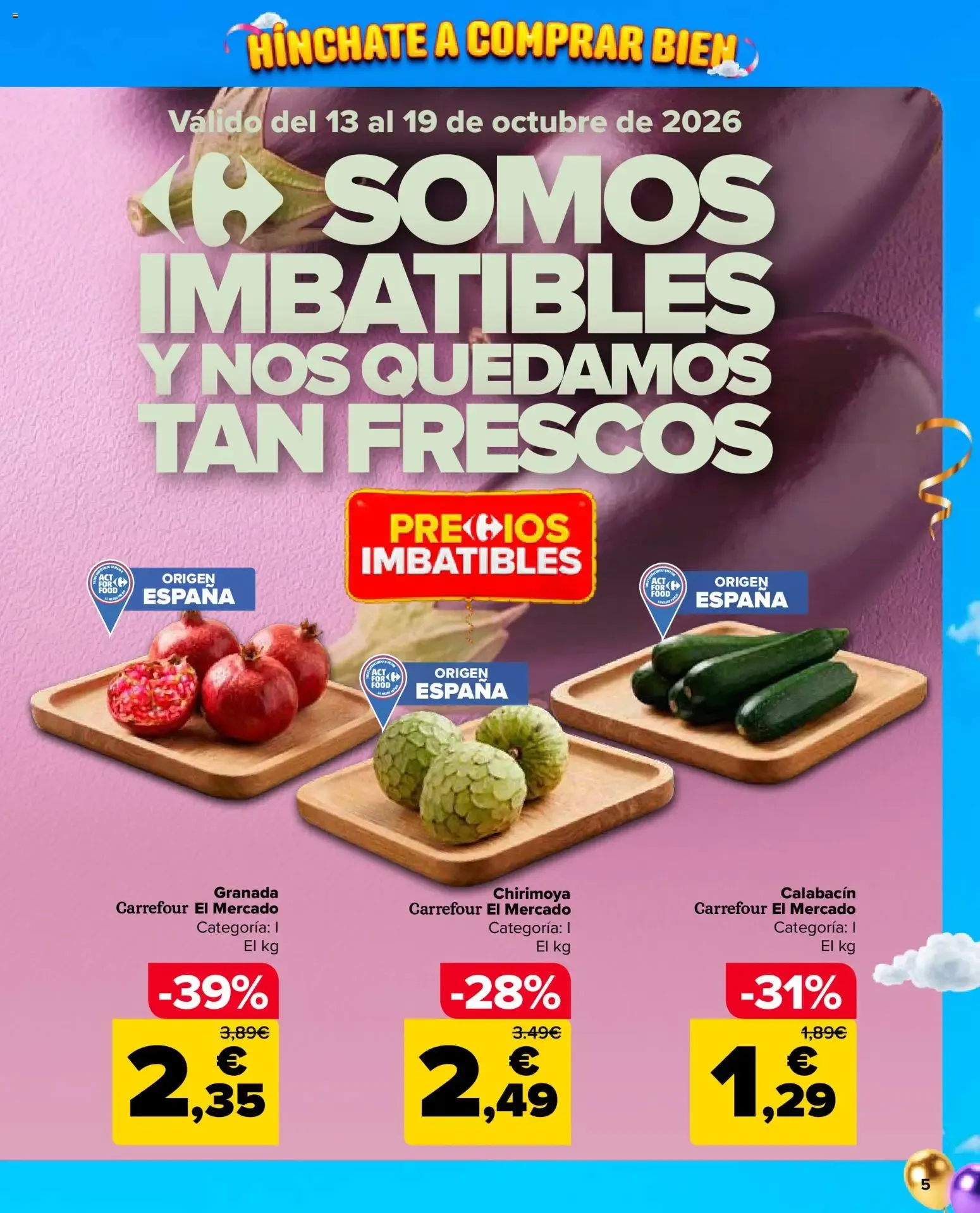 Catálogo de Carrefour Market folleto 13/10/2026 - 26/10/2026 13 de octubre al 26 de octubre 2026 - Página 5