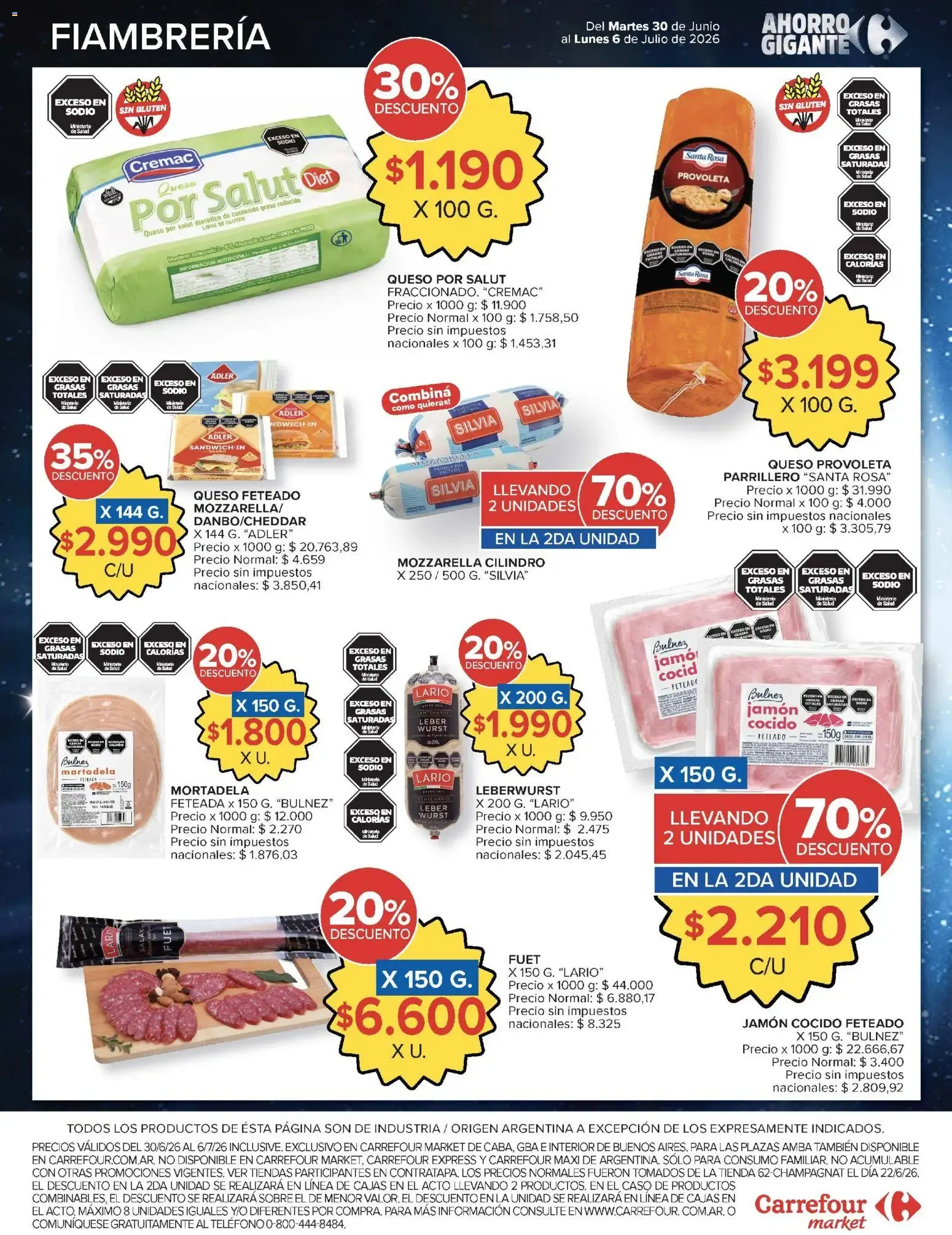 Ofertas de Carrefour Market catálogo del 30/06/2026 - 06/07/2026 30 de junio al 6 de julio 2026 - Página 11 del catálogo