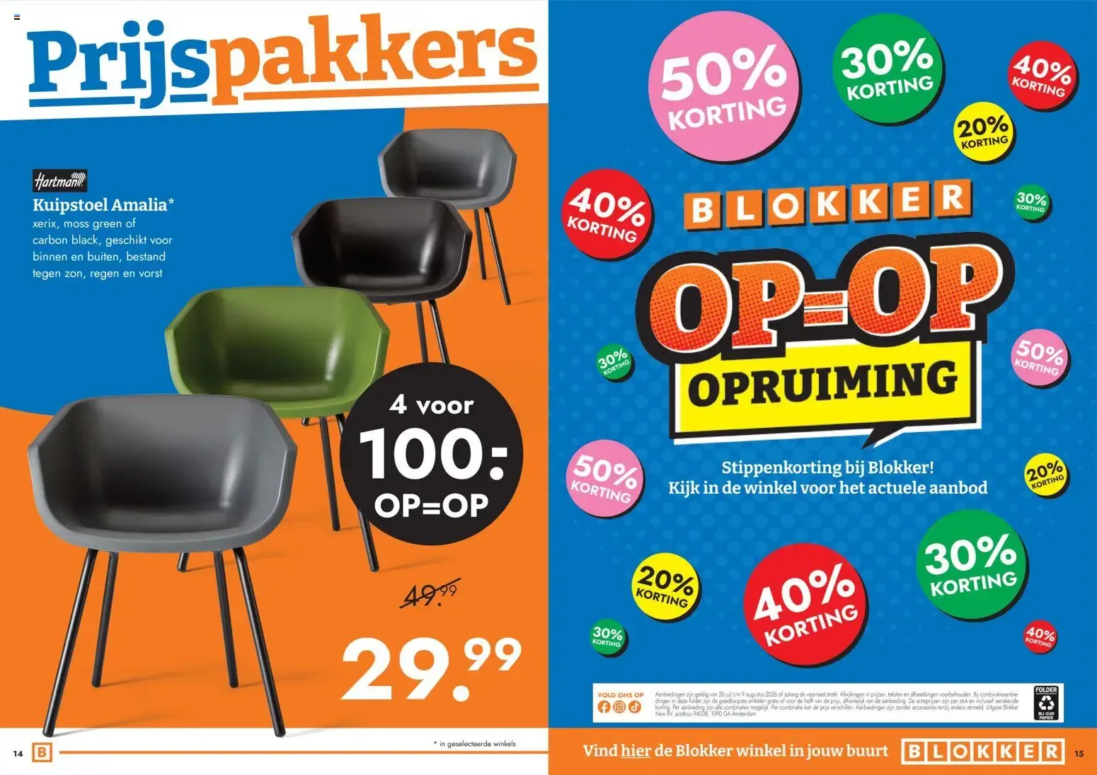BLOKKER Prijspakkers van 20 juli tot 9 augustus 2026 - Folder pagina 8