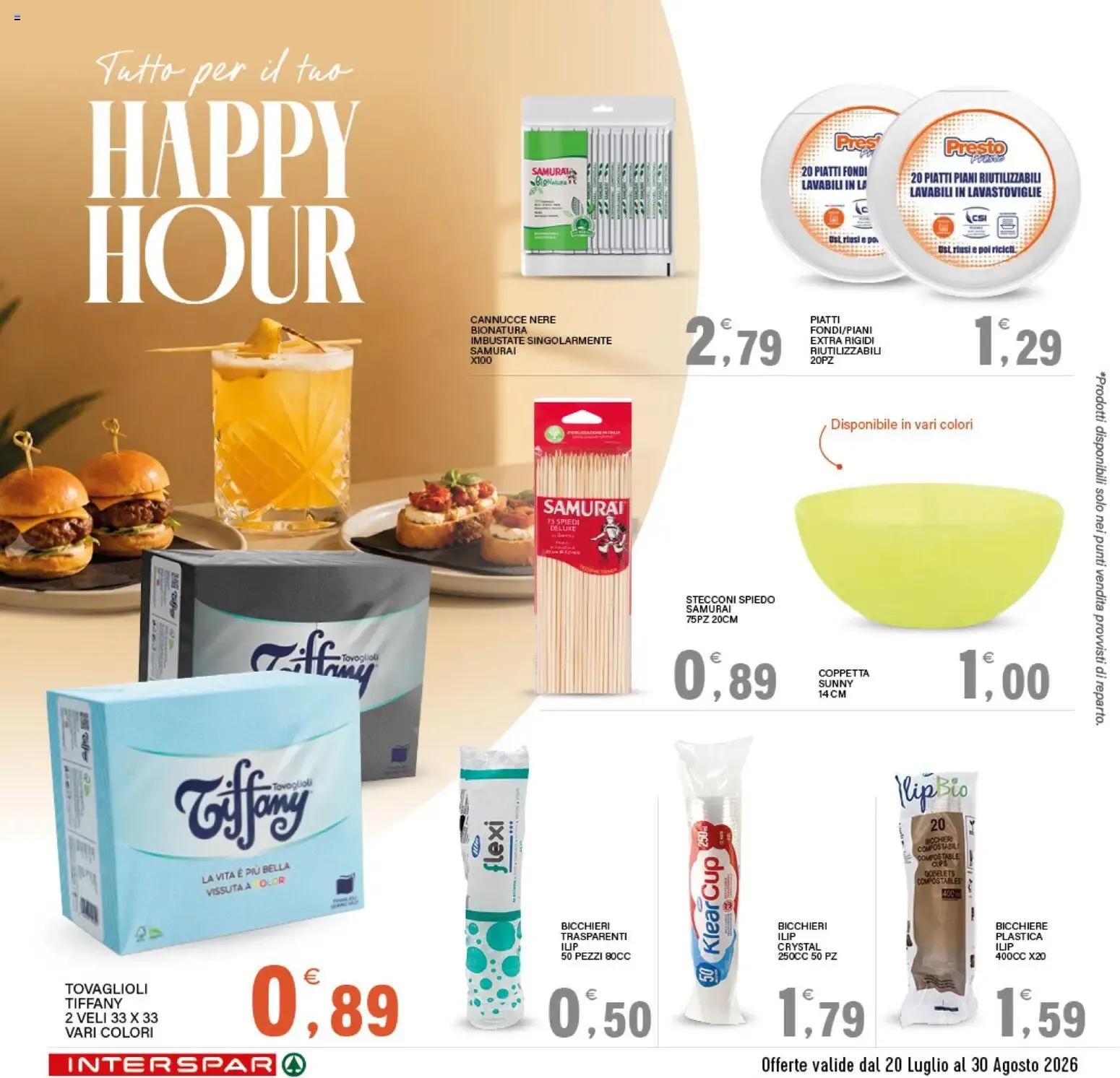 Nuovo Interspar volantino Happy Hour dal 24/07/2026 > offerte anteprima 🛍️ da 20 luglio a 30 agosto di 2026 - Pagina del volantino 14