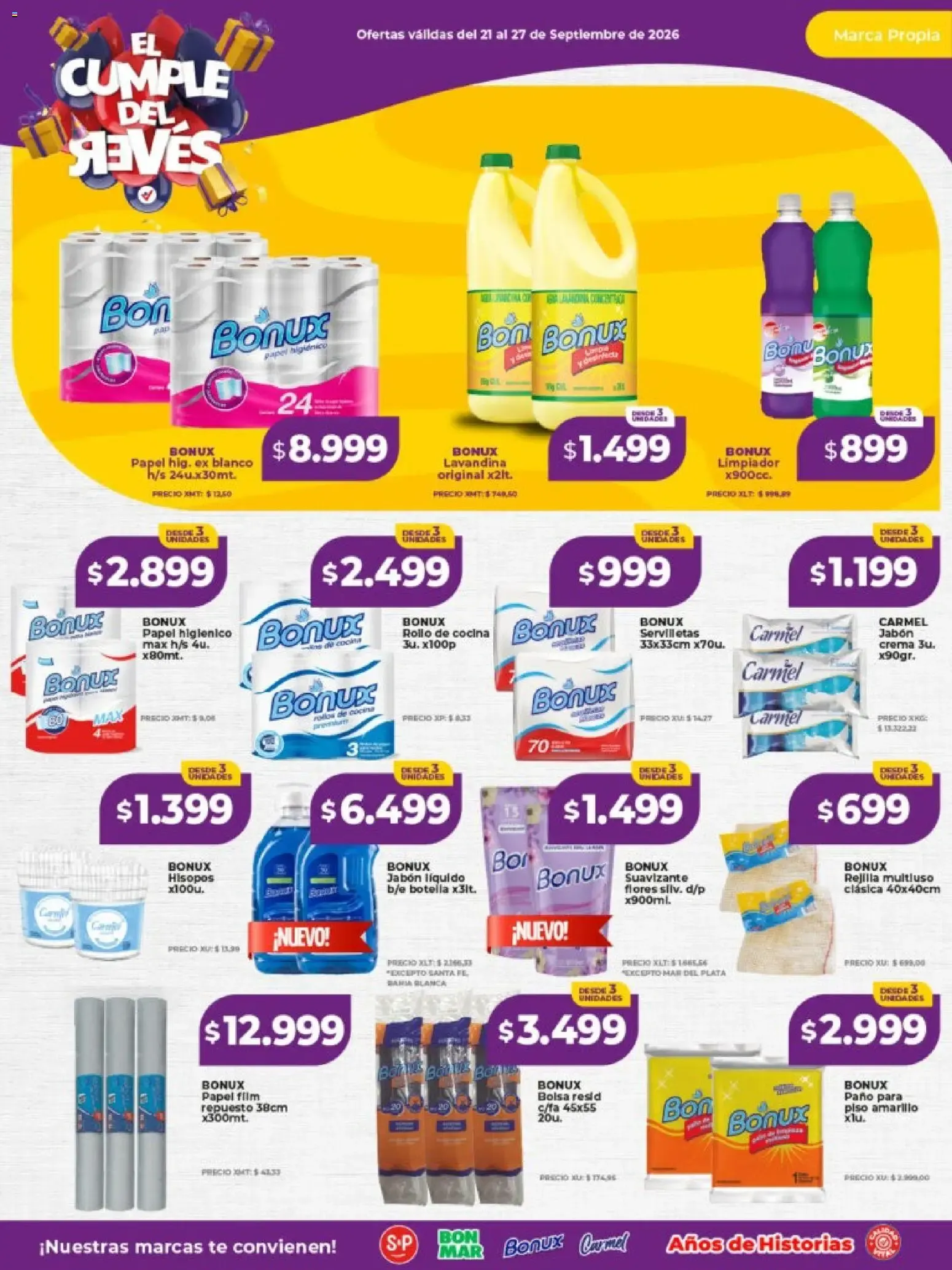Ofertas de Vital - Especial nuestras marcas || del 21/09/2026 - 27/09/2026 || Catálogo 21 de septiembre al 27 de septiembre 2026 - Página 3 del catálogo