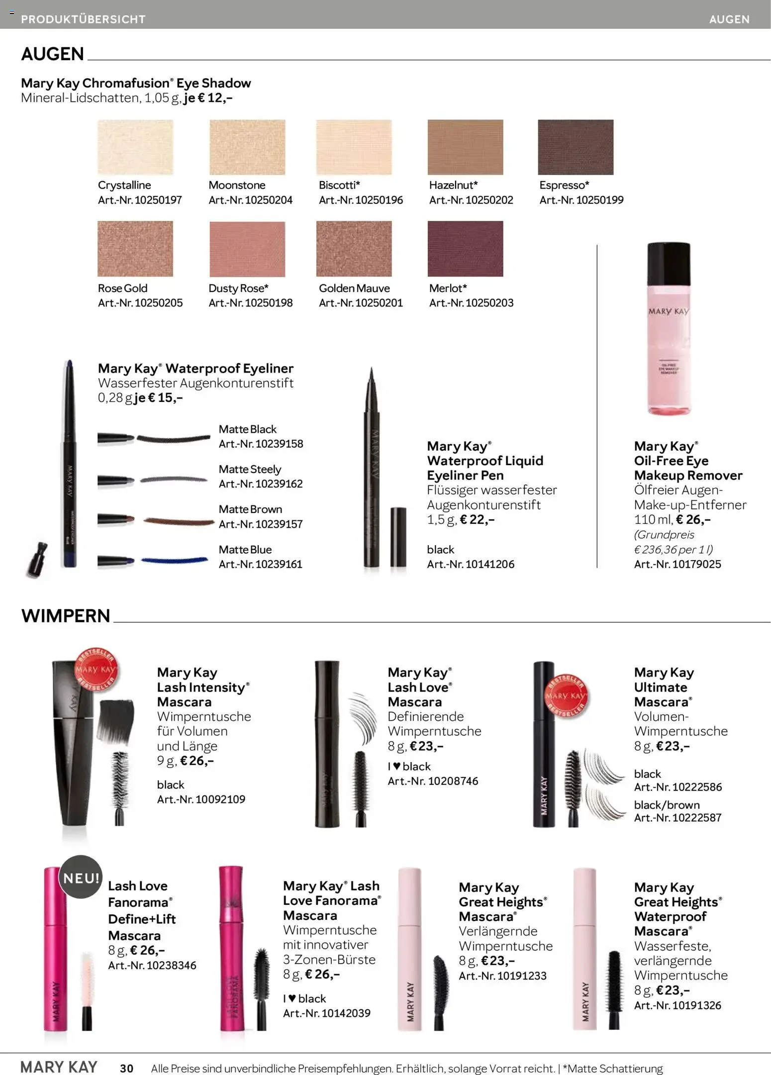 Mary Kay The Look | Sommer/Herbst 2026 Deutschland Ausgabe 3 von 16. Juli bis 15. Oktober 2026 - Prospekt seite 29