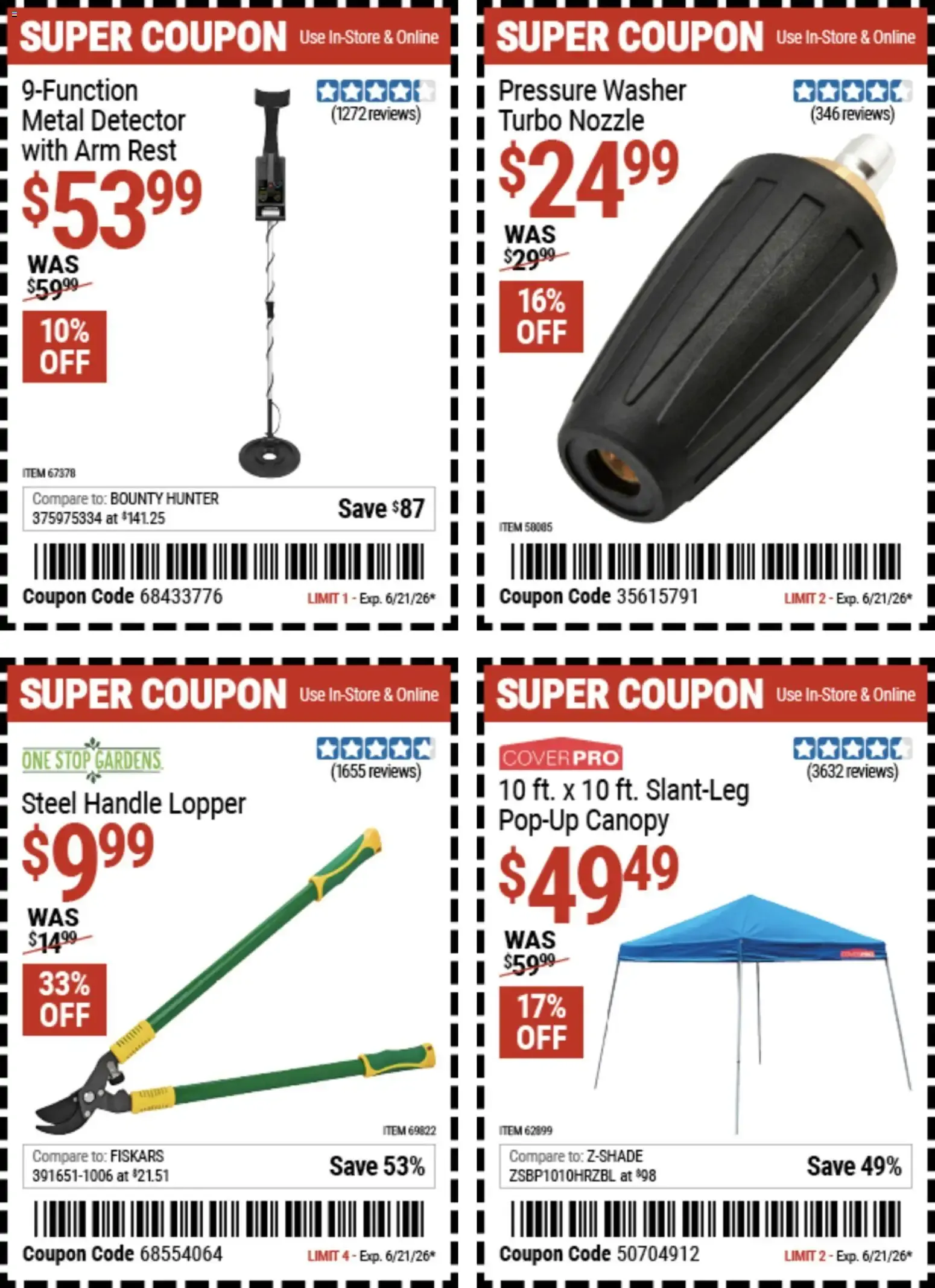 Weekly ad Harbor Freight Weekly Ad (06/08 - 06/21 2026) - Flyer from June 8 to June 21 2026 - Page 2