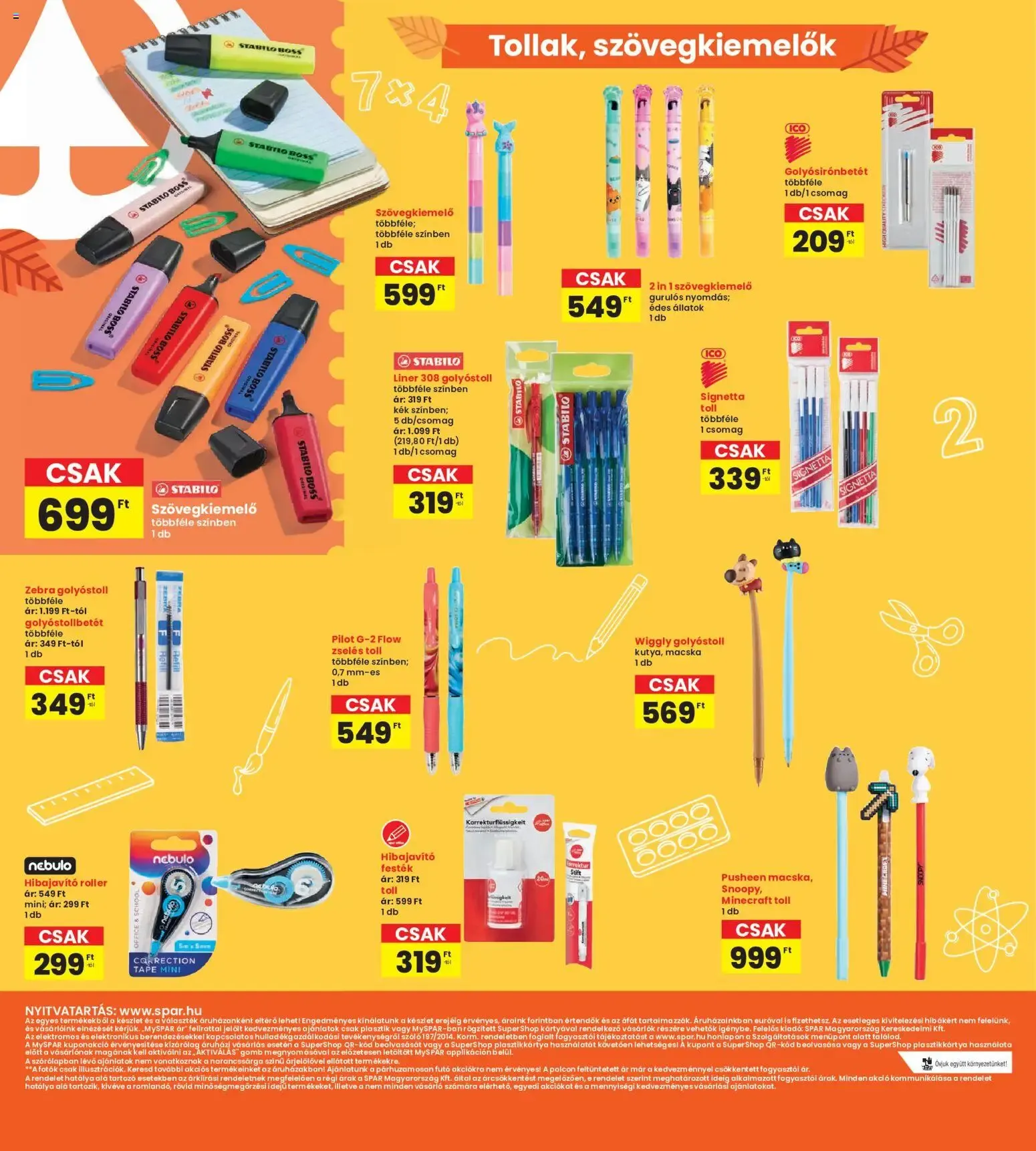 Katalógus Interspar Iskola katalógus - 2026.07.30. -tól/töl > akció, lapozható szórólap 🛍️ július 30.-tól augusztus 12.-ig 2026. - Oldal 10