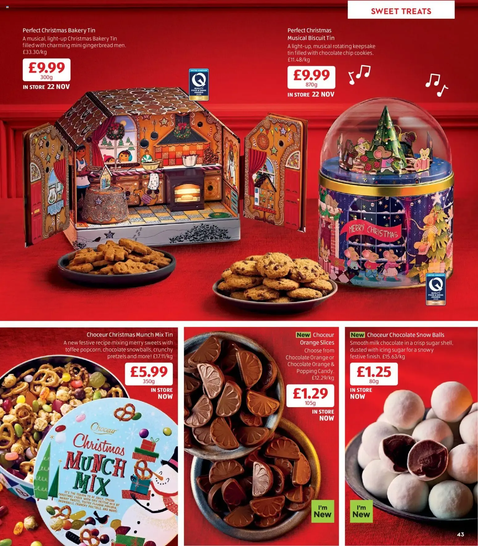 Aldi: All You Want For Christmas from 6 October to 31 December 2026 - Catalogue Page 43