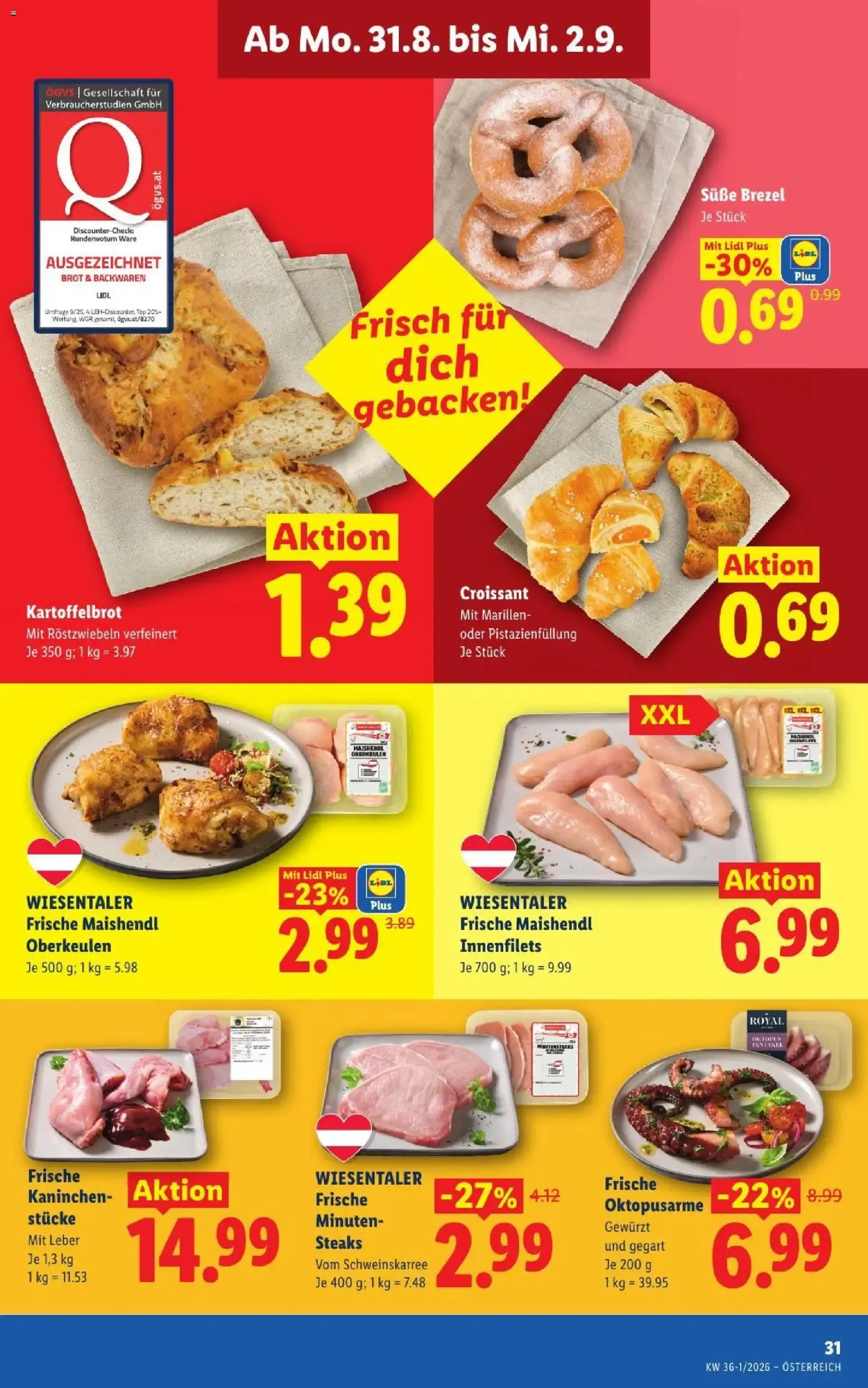 Lidl - Flugblatt ab 27.08.2026 - Angebote ab donnerstag von 27. August bis 29. August 2026 - Flugblätt seite  38