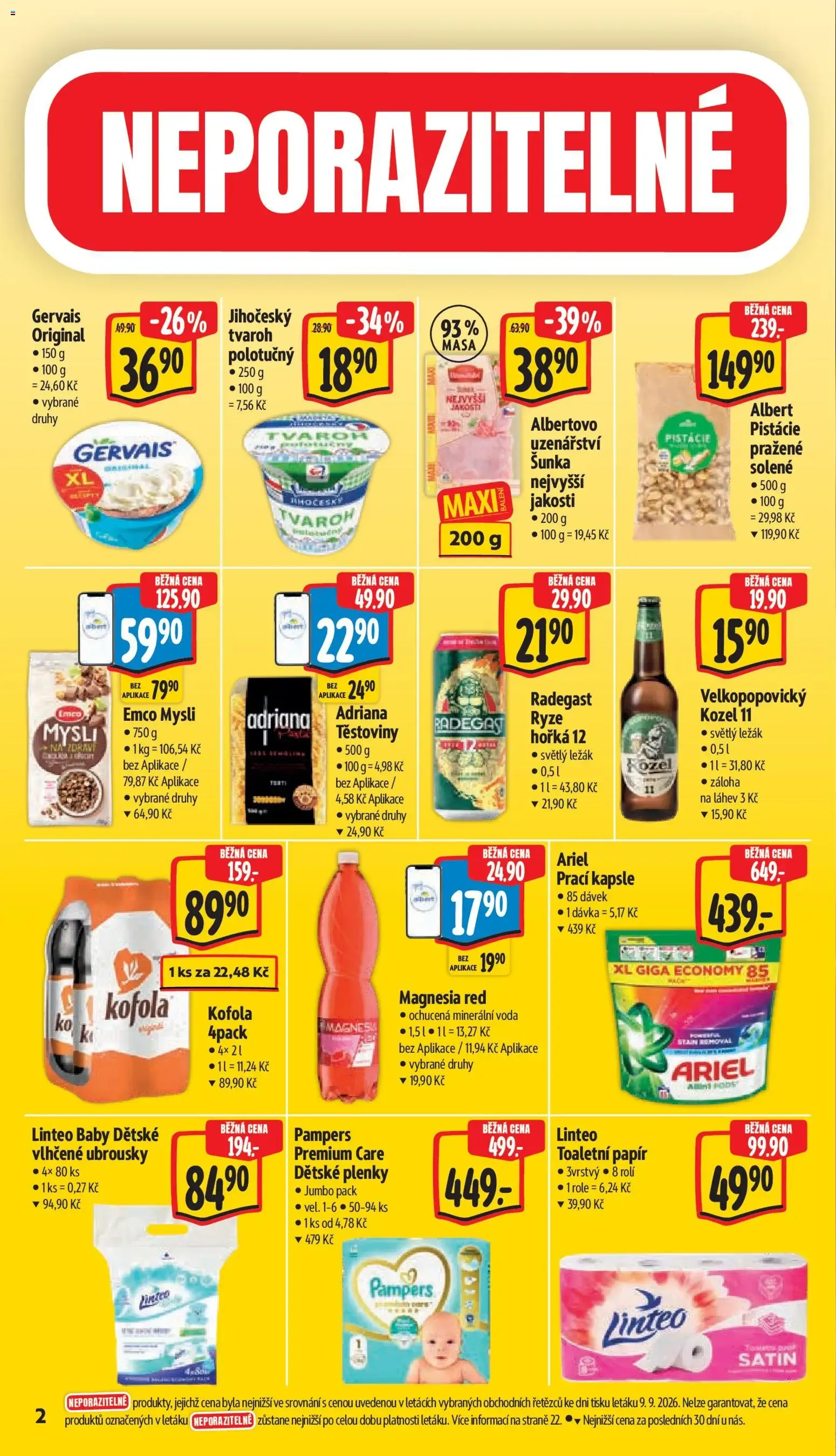 Albert leták - Hypermarket - Jablonec nad Nisou od 16.09.2026 - Akční leták - 16. září 22. září 2026 - Page 6