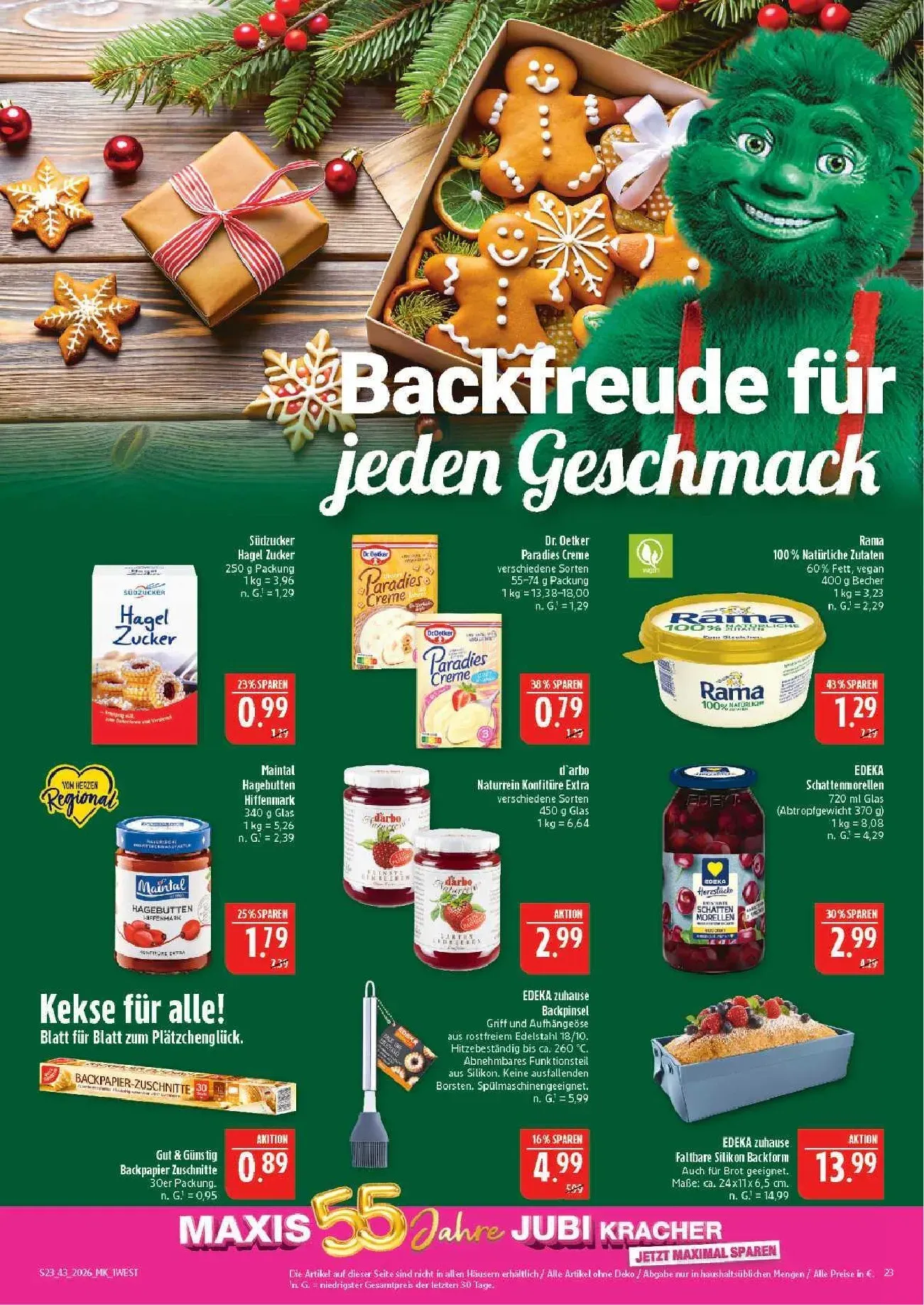 Marktkauf App: Scannen & Clever Sparen von 19. Oktober bis 24. Oktober 2026 - Prospekt seite 23