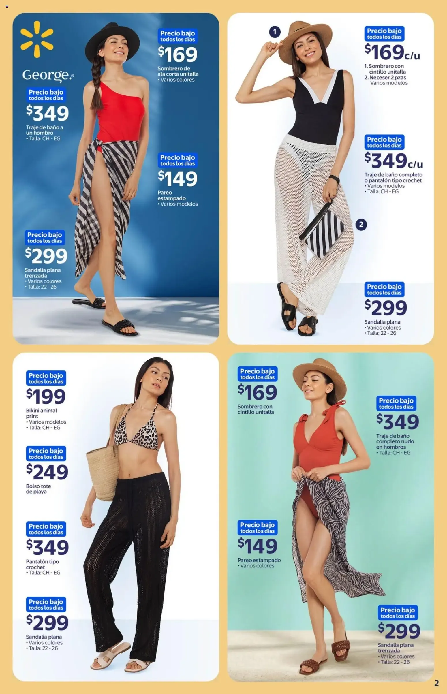 Catálogo de Walmart folleto Colección Verano 2026 (04/06/2026 - 21/07/2026) - catálogo en línea 4 de junio al 21 de julio 2026 - Pagina 2