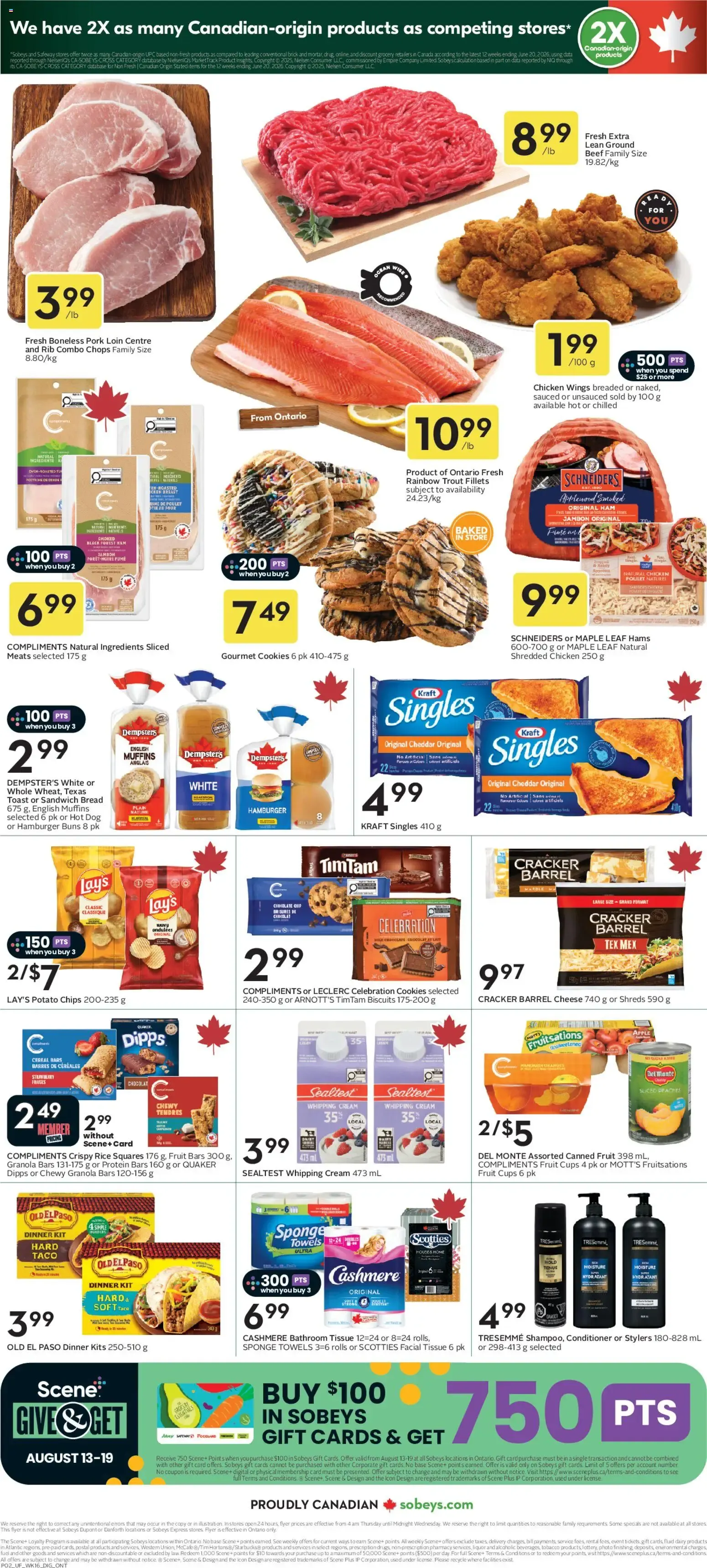 Sobeys - Weekly Flyer - Urban Fresh from Aug 13, 2026 > weekly specials & deals from August 13 to August 19 2026 - flyer page 4
