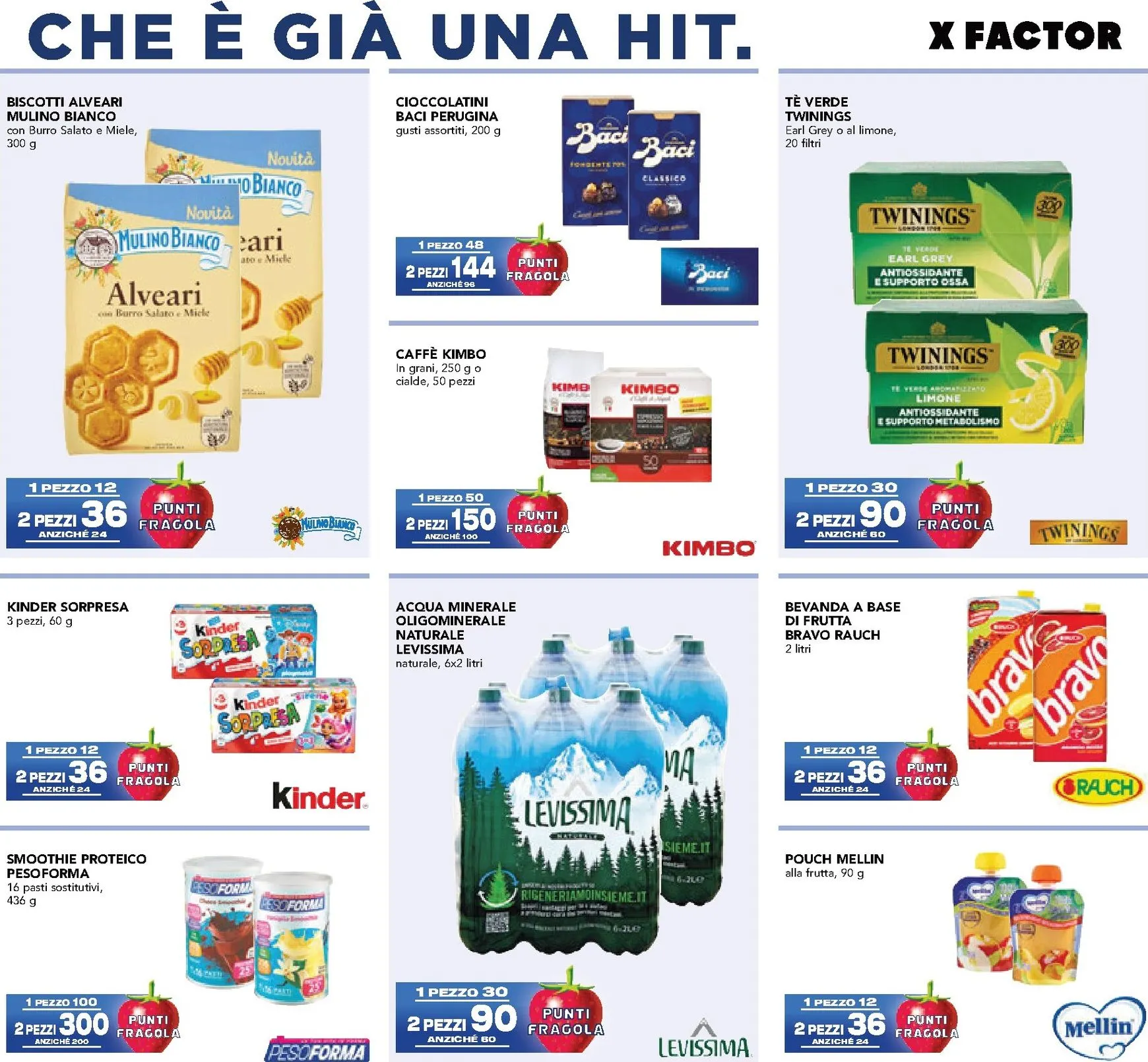 La Collezione che è già una hit. Scopri i premi X Factor. da 8 ottobre a 21 ottobre di 2026 - Pagina del volantino 8
